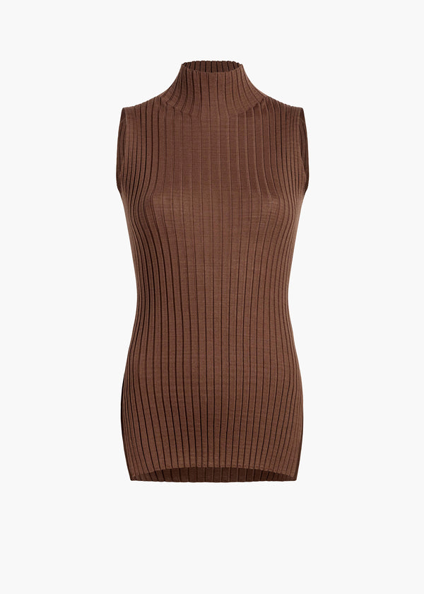 KARLA TOP CHESTNUT 18353545 934 GHOST