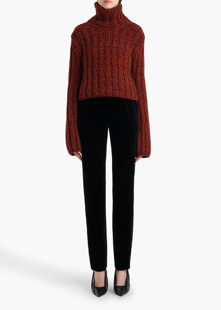 KELLY SWEATER RUST MULTI 18348678 790 A STYLED