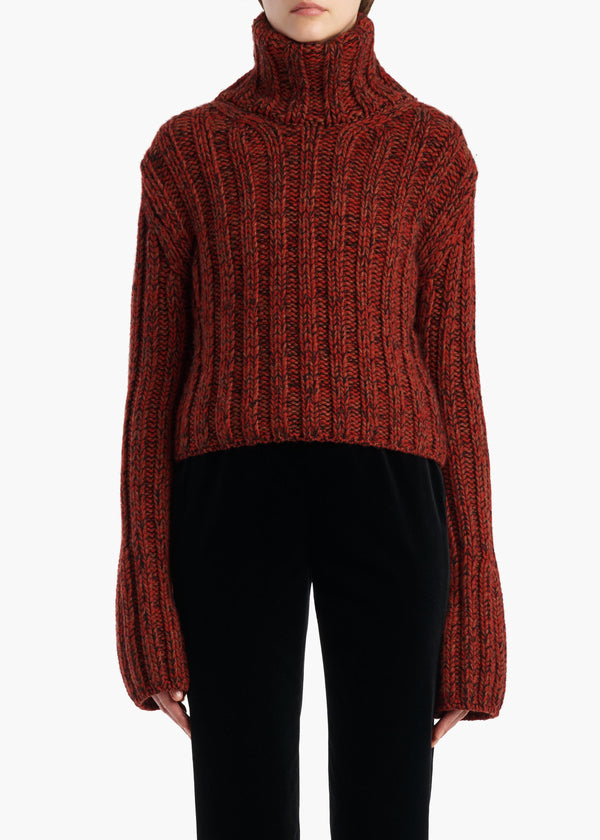 KELLY SWEATER RUST MULTI 18348678 790 B