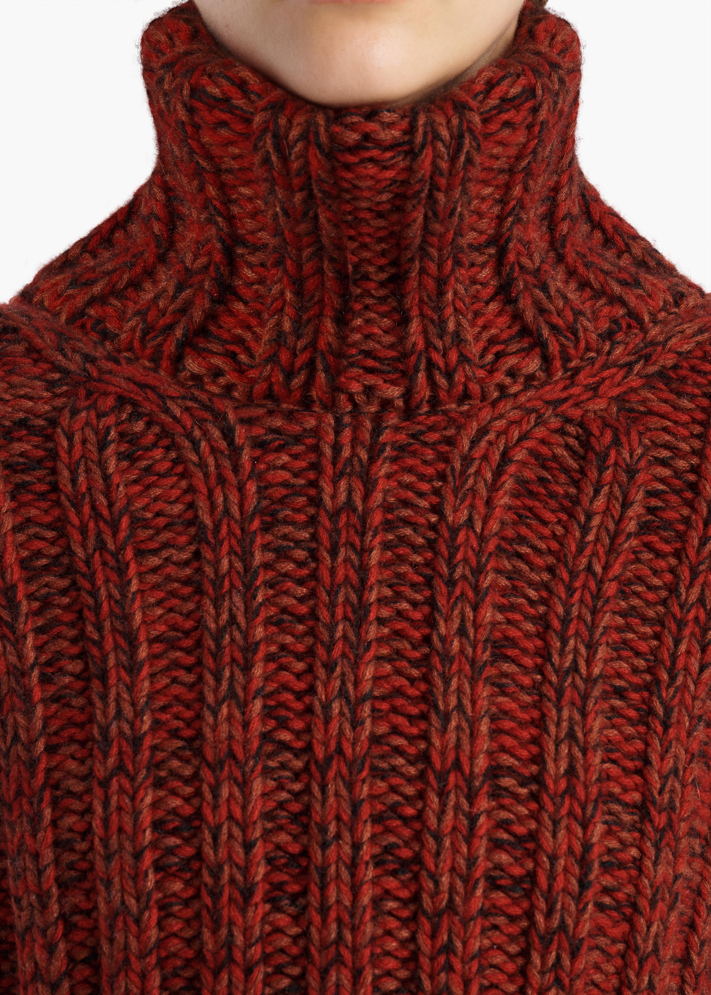 KELLY SWEATER RUST MULTI 18348678 790 D