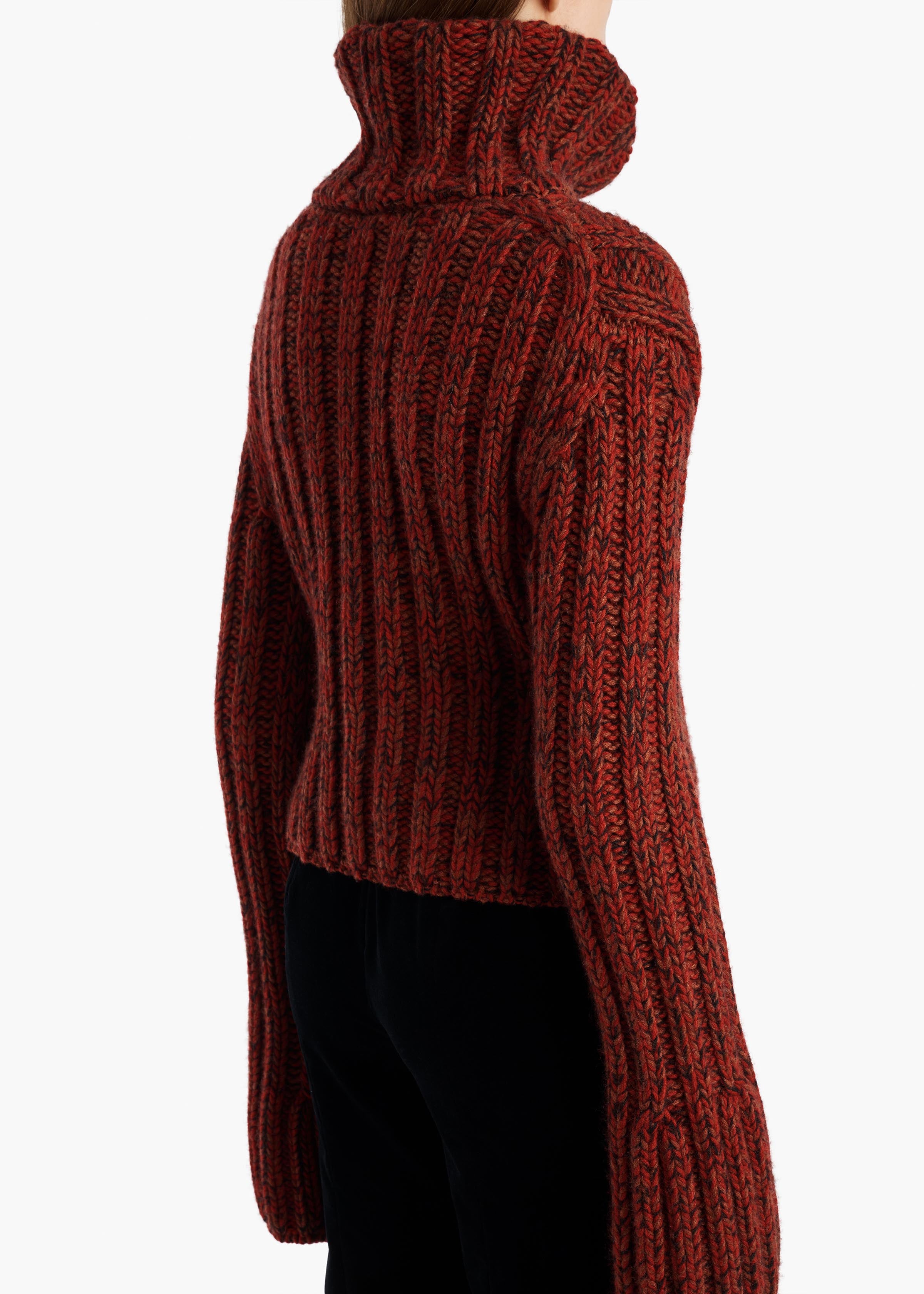 KELLY SWEATER RUST MULTI 18348678 790 E