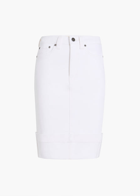 KENDRA SKIRT WHITE 1189902100 100 GHOST
