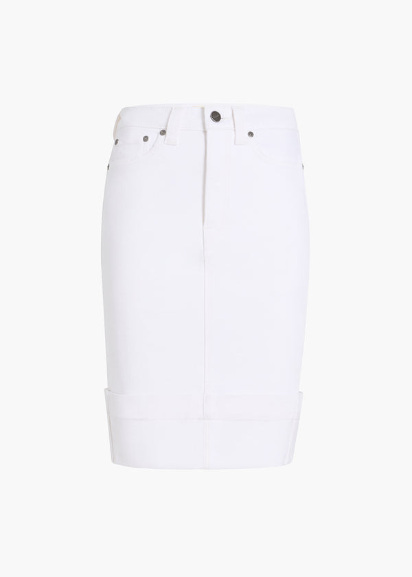KENDRA SKIRT WHITE 1189902100 100 GHOST