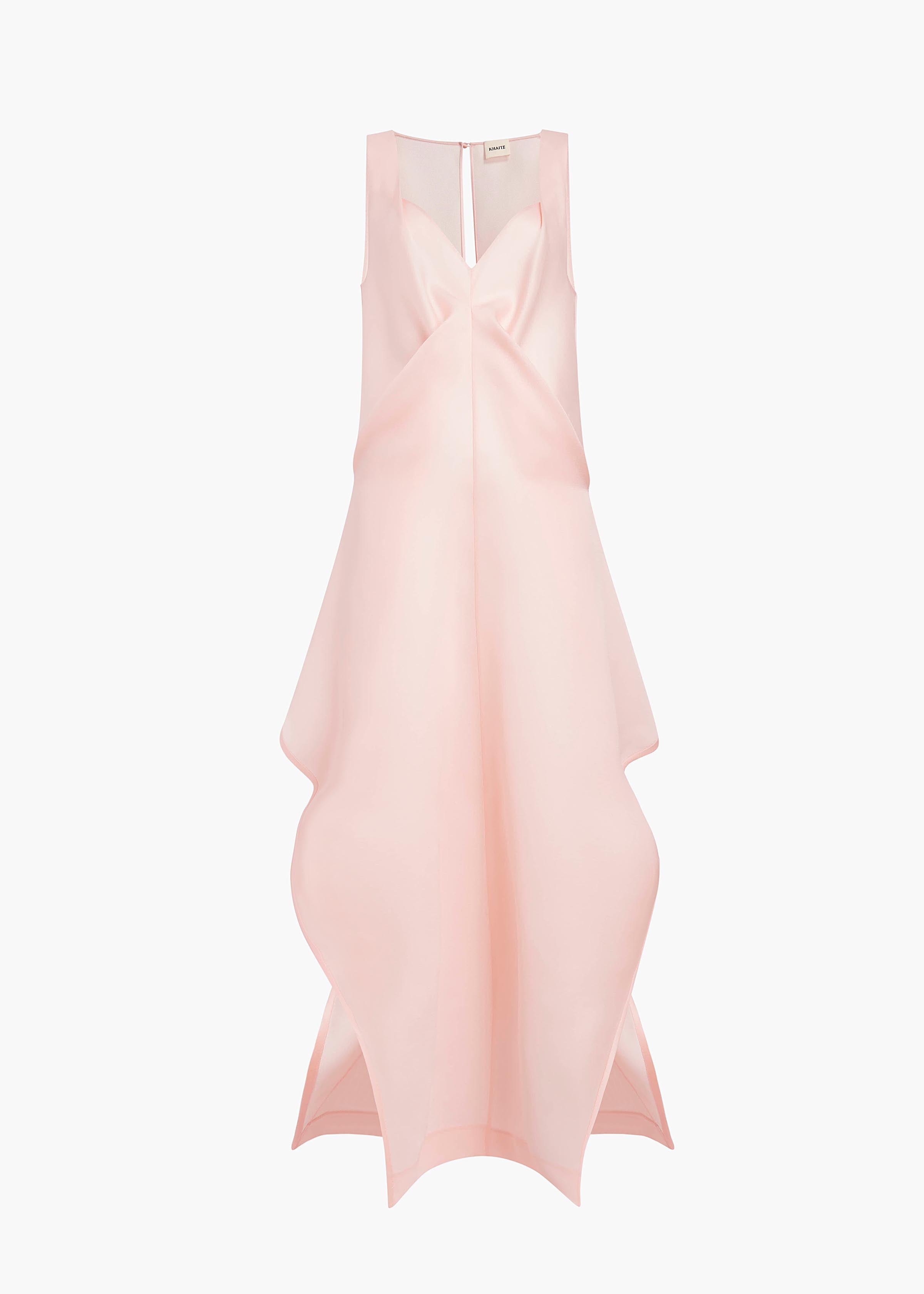 Kenith Dress in Soft Pink FLAT VIEW