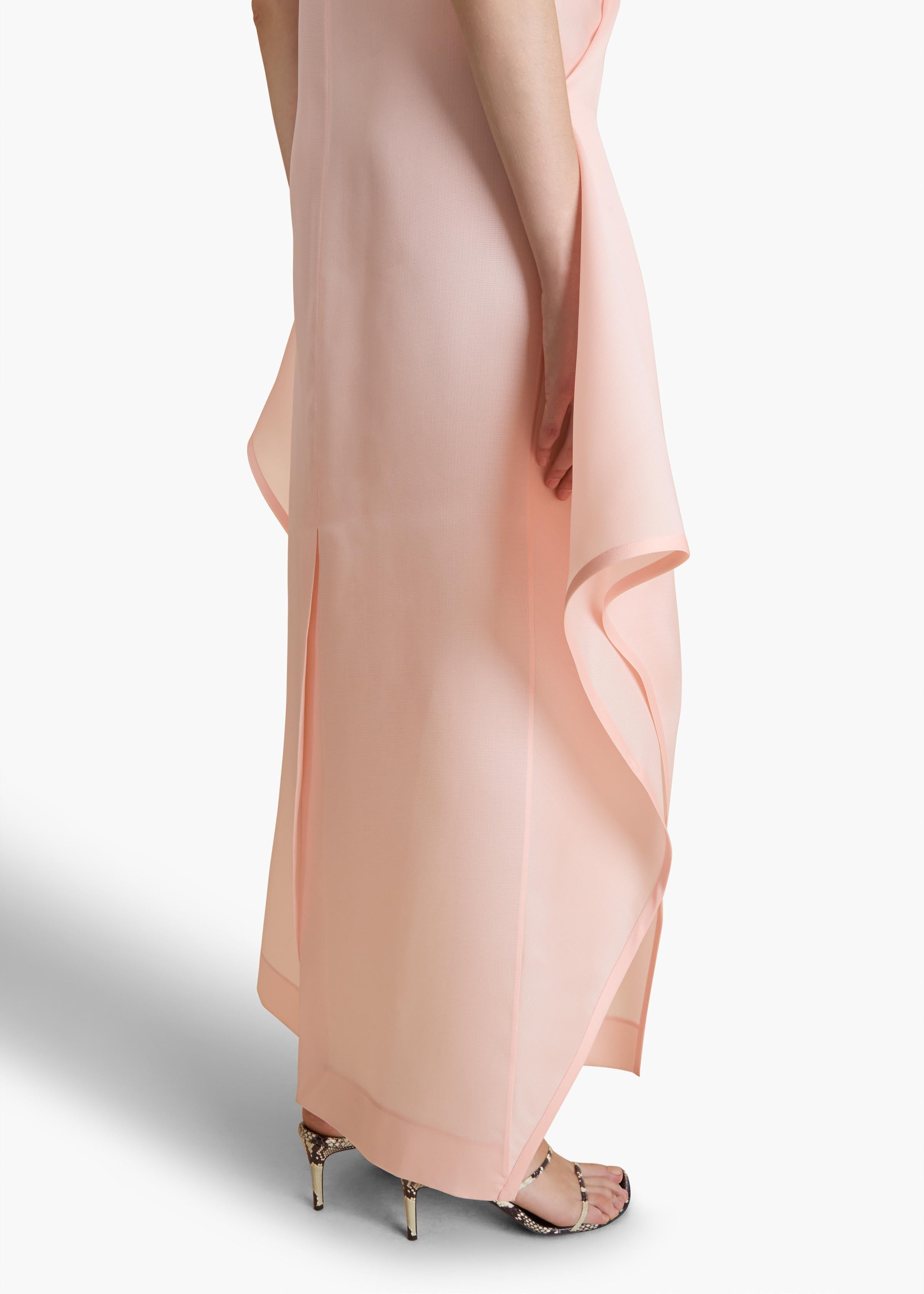 Kenith Dress in Soft Pink DETAILED VIEW 1