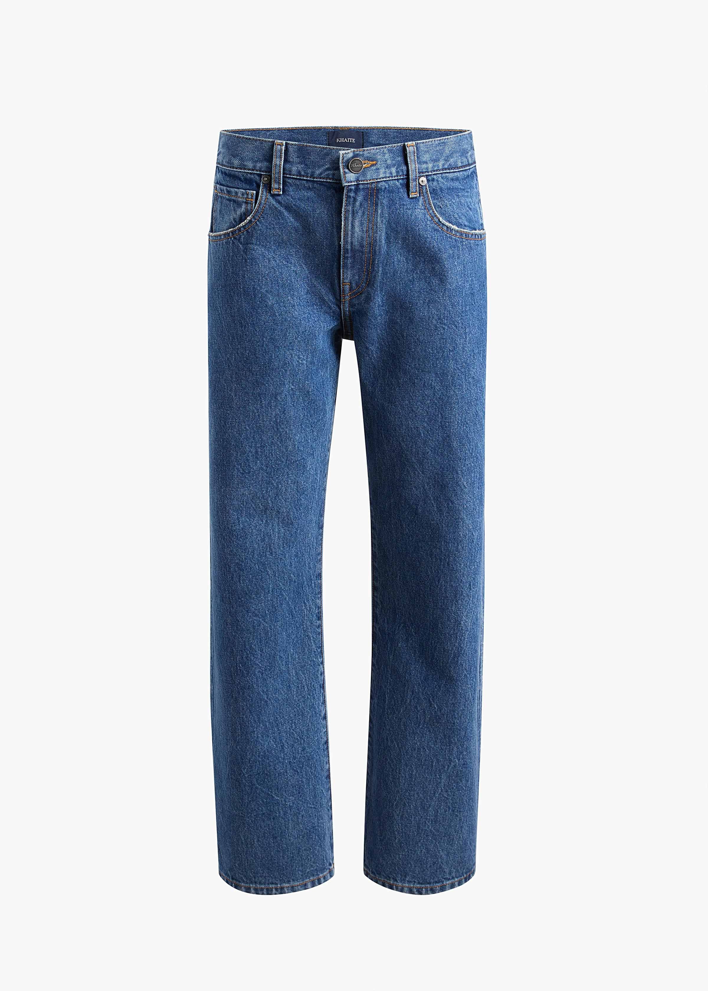 KHAITE Kerrie Straight Leg Jeans