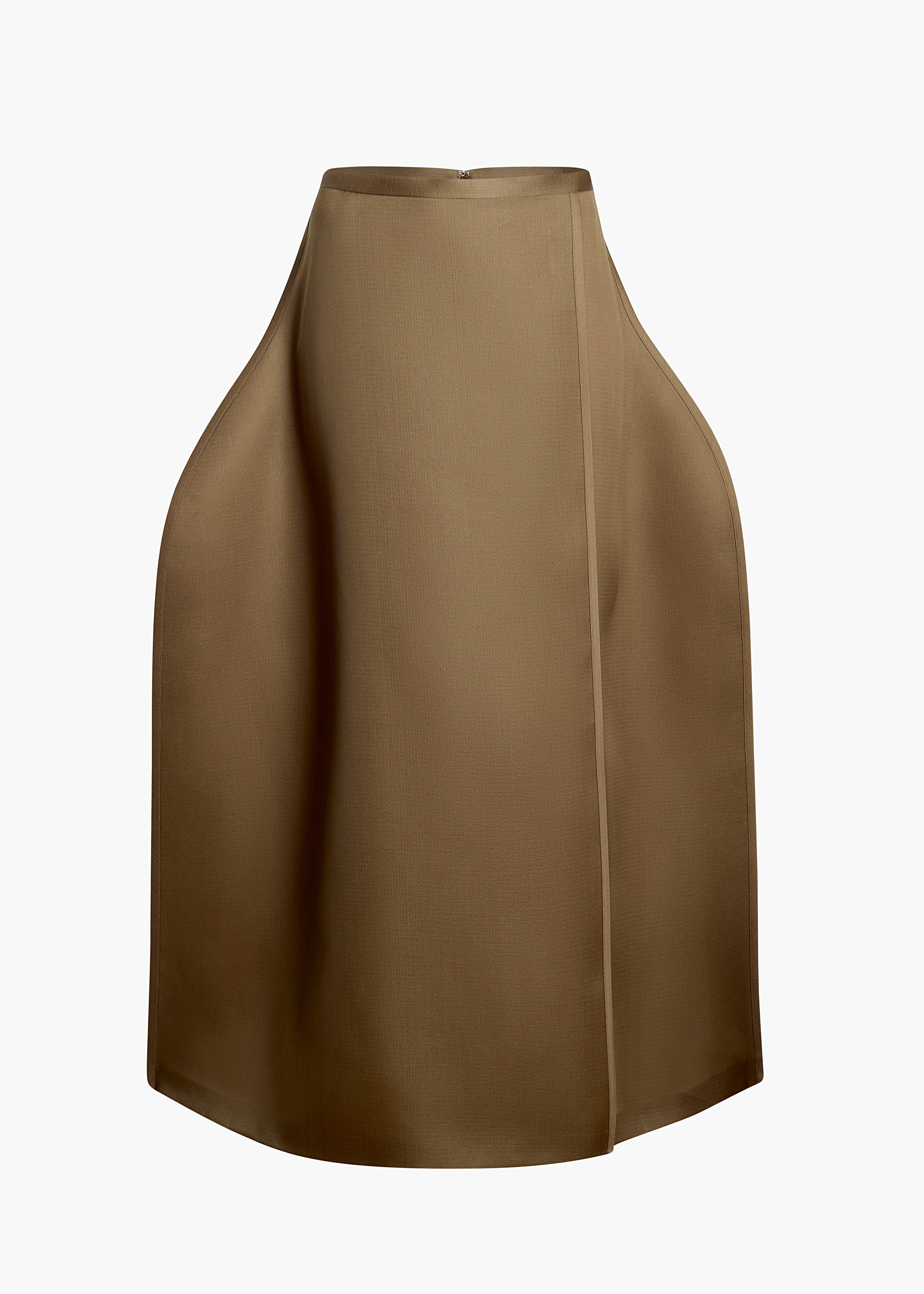 KHAITE LLC - Mila Skirt in Toffee