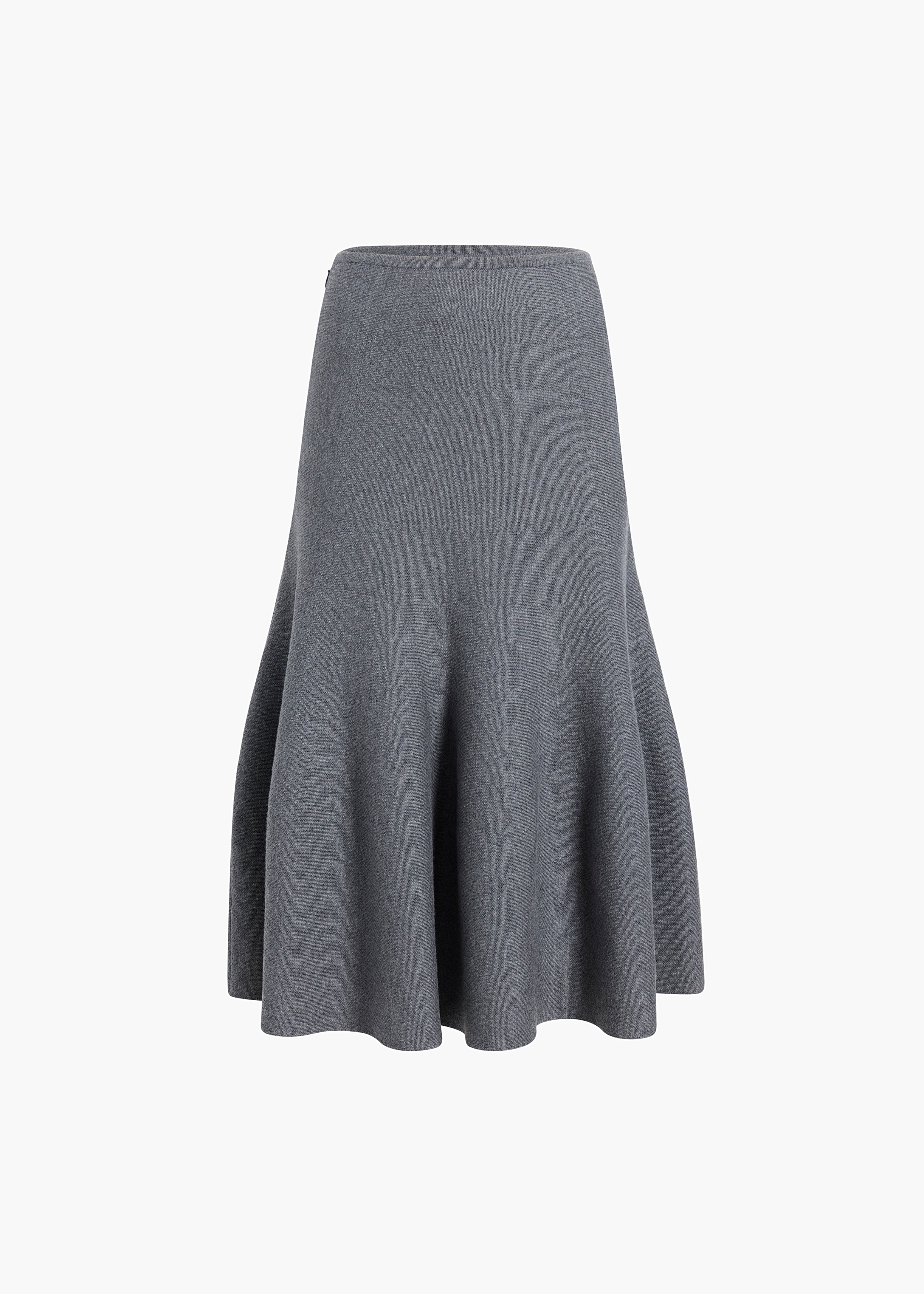 KHAITE - Odil Skirt in Sterling