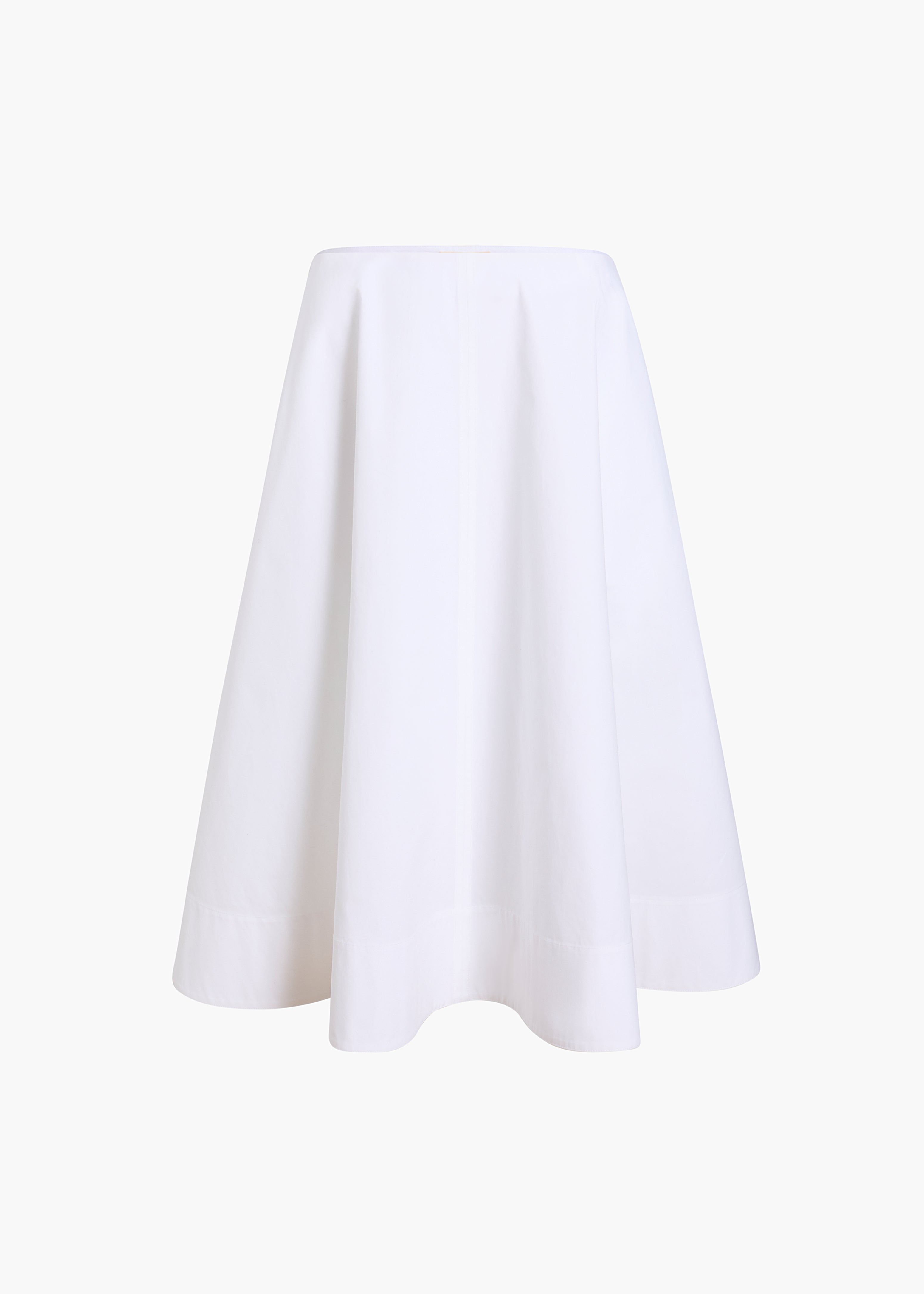 KHAITE - Renta Skirt in White