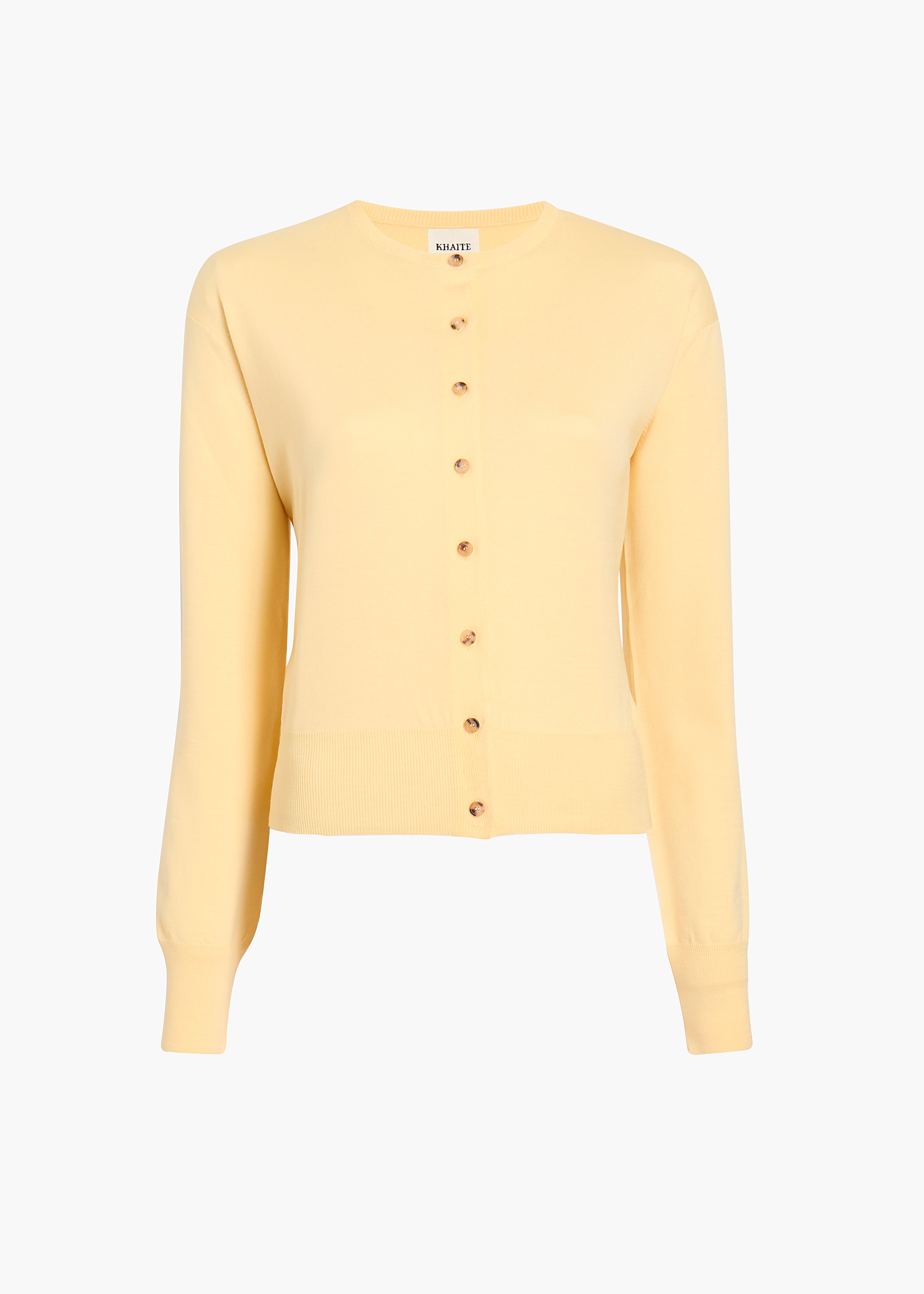 KHAITE LLC - Jackie Cardigan in Yuzu