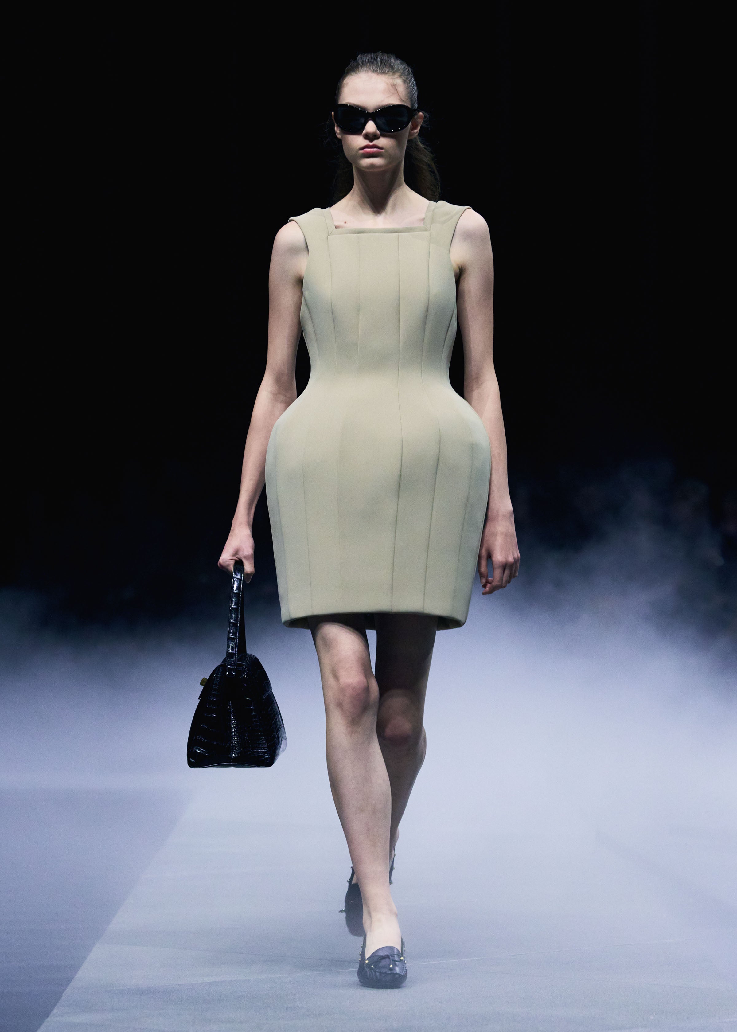 Dan Dress in Tea Stain