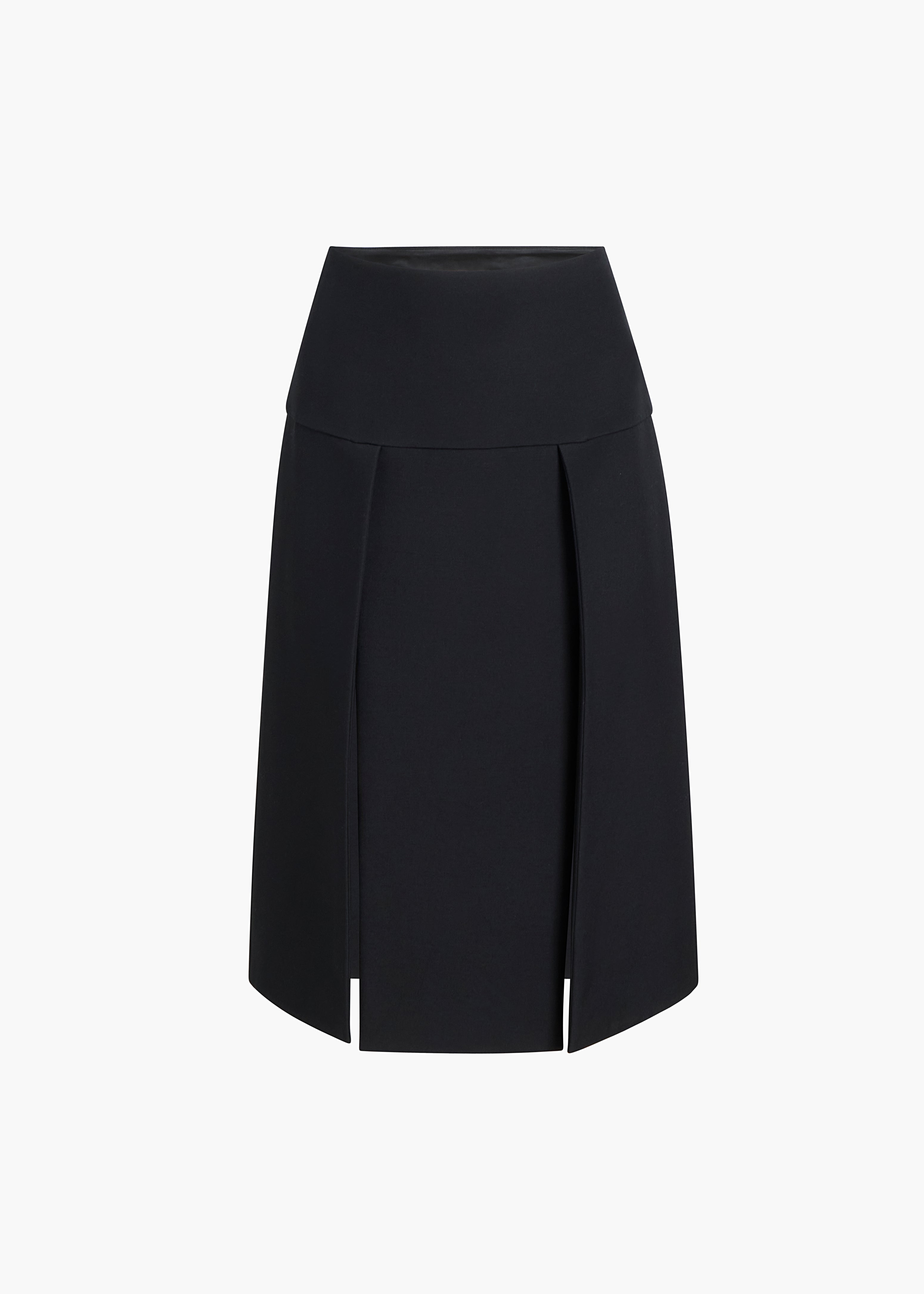 KIDD SKIRT IN BLACK FLAT VIEW