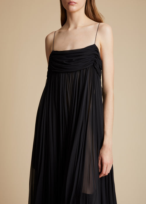 The Lally Dress in Black