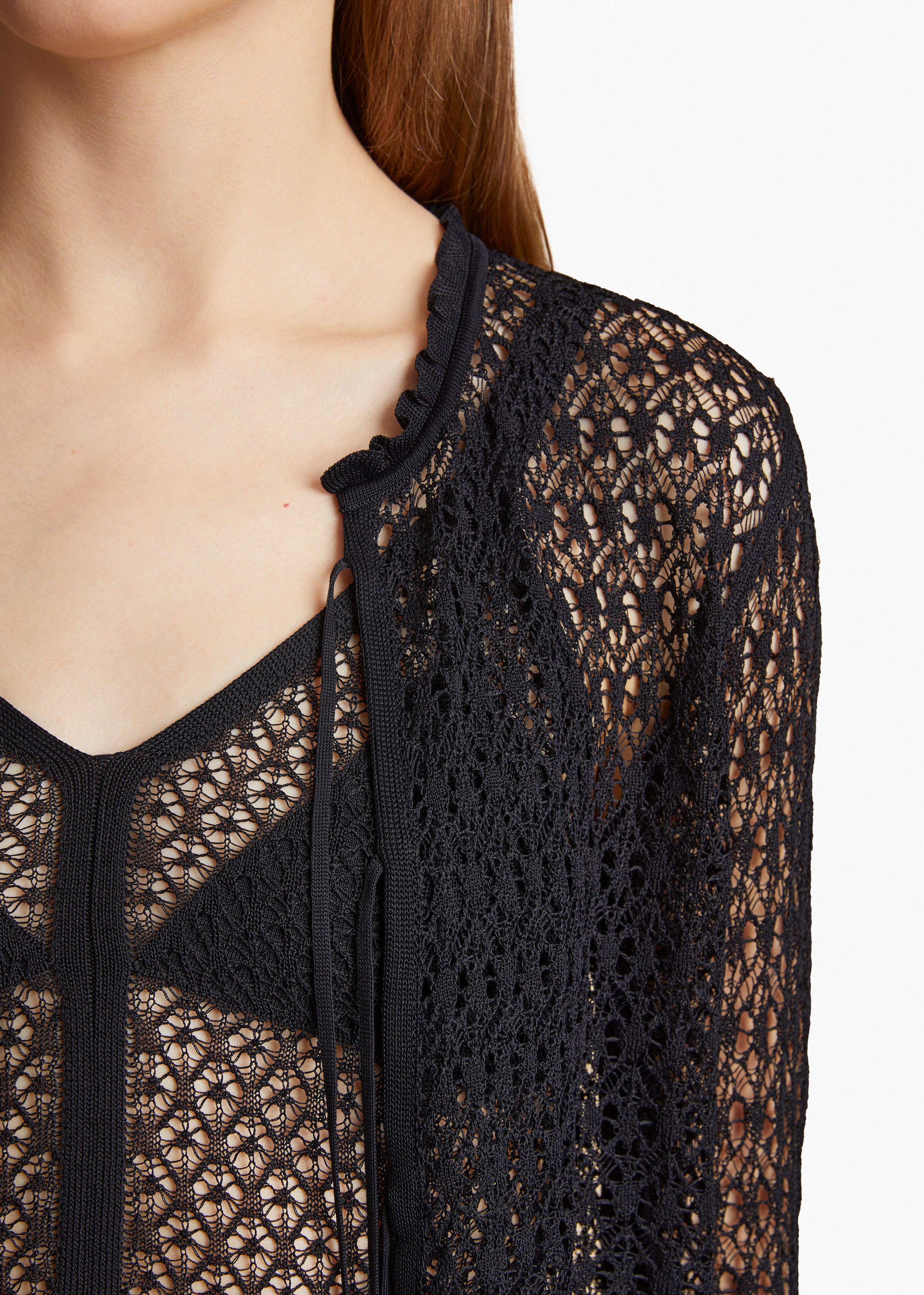 KHAITE LLC - Laureen Cardigan in Black