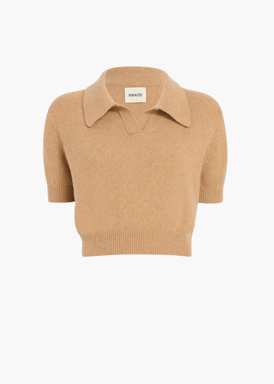 LENI TOP CAMEL 18203534 910 GHOST