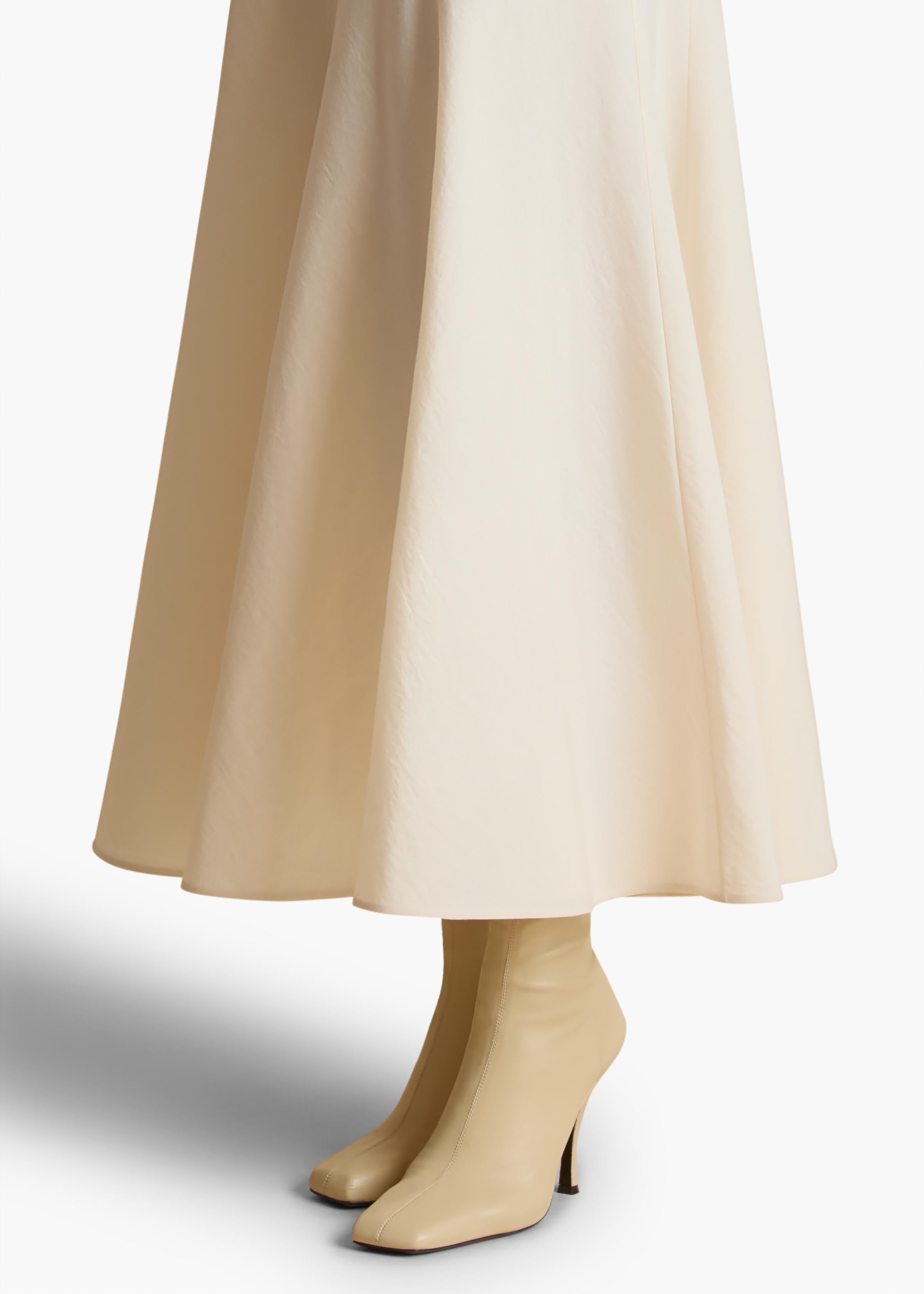 Lenno Skirt in Natural DETAILED VIEW 2