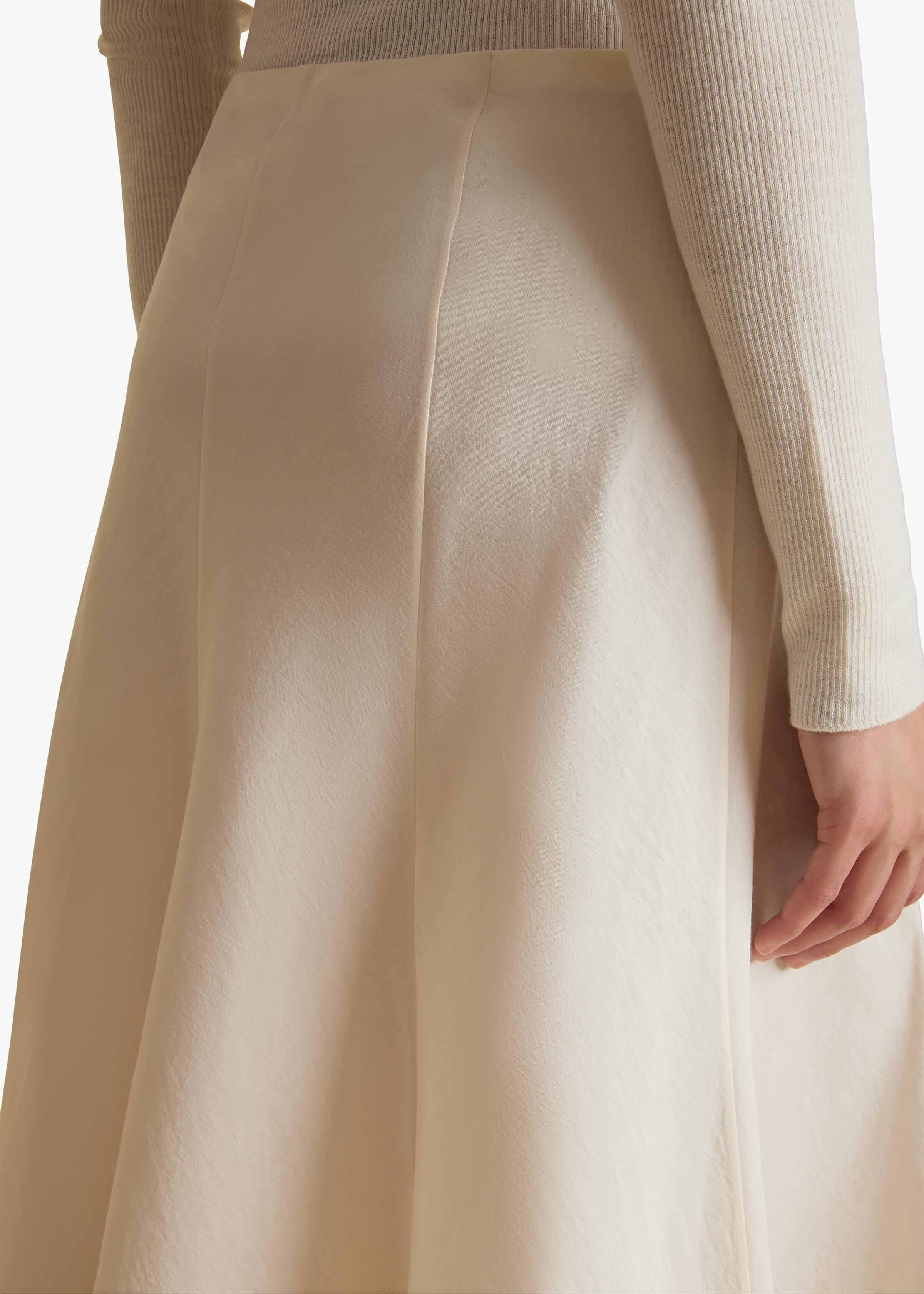 Lenno Skirt in Natural DETAILED VIEW 1