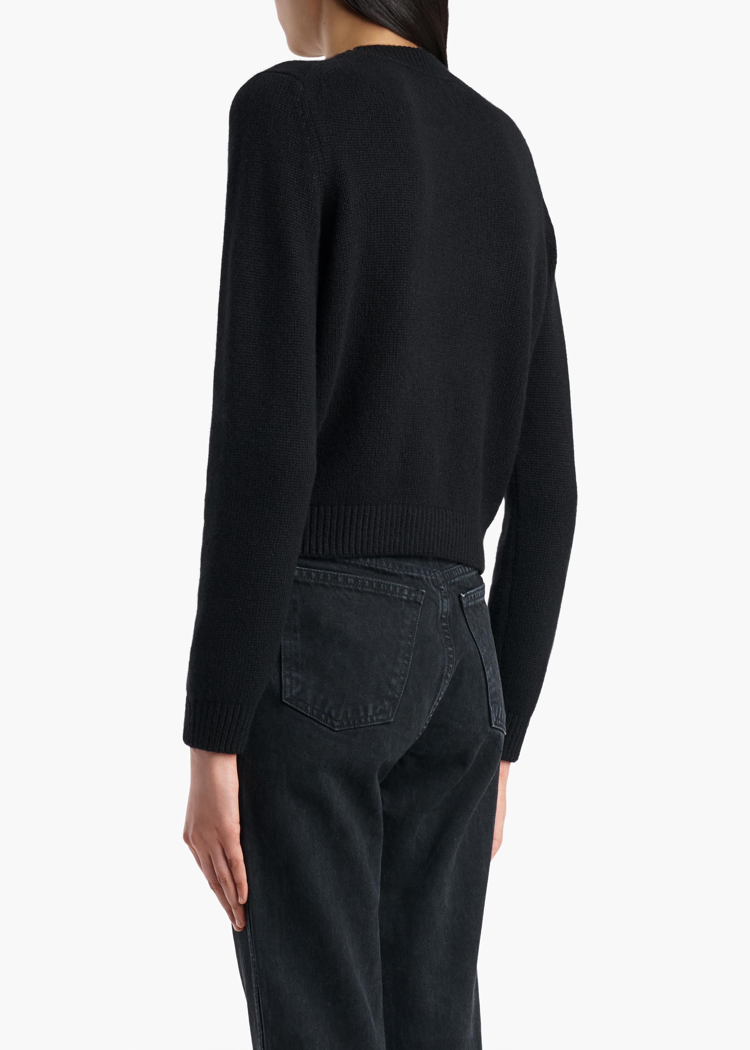 KHAITE  - Leta Sweater in Black