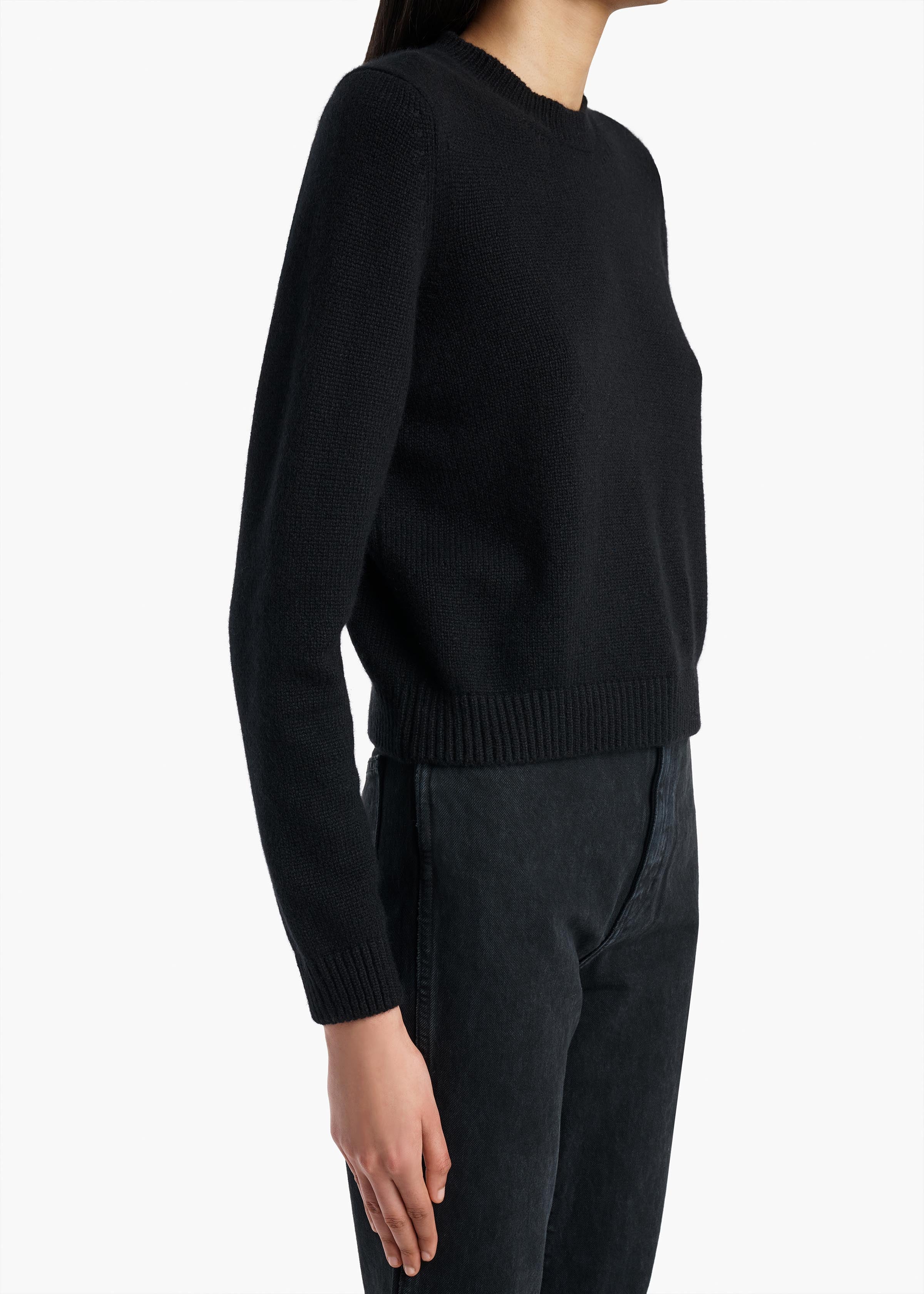 KHAITE  - Leta Sweater in Black