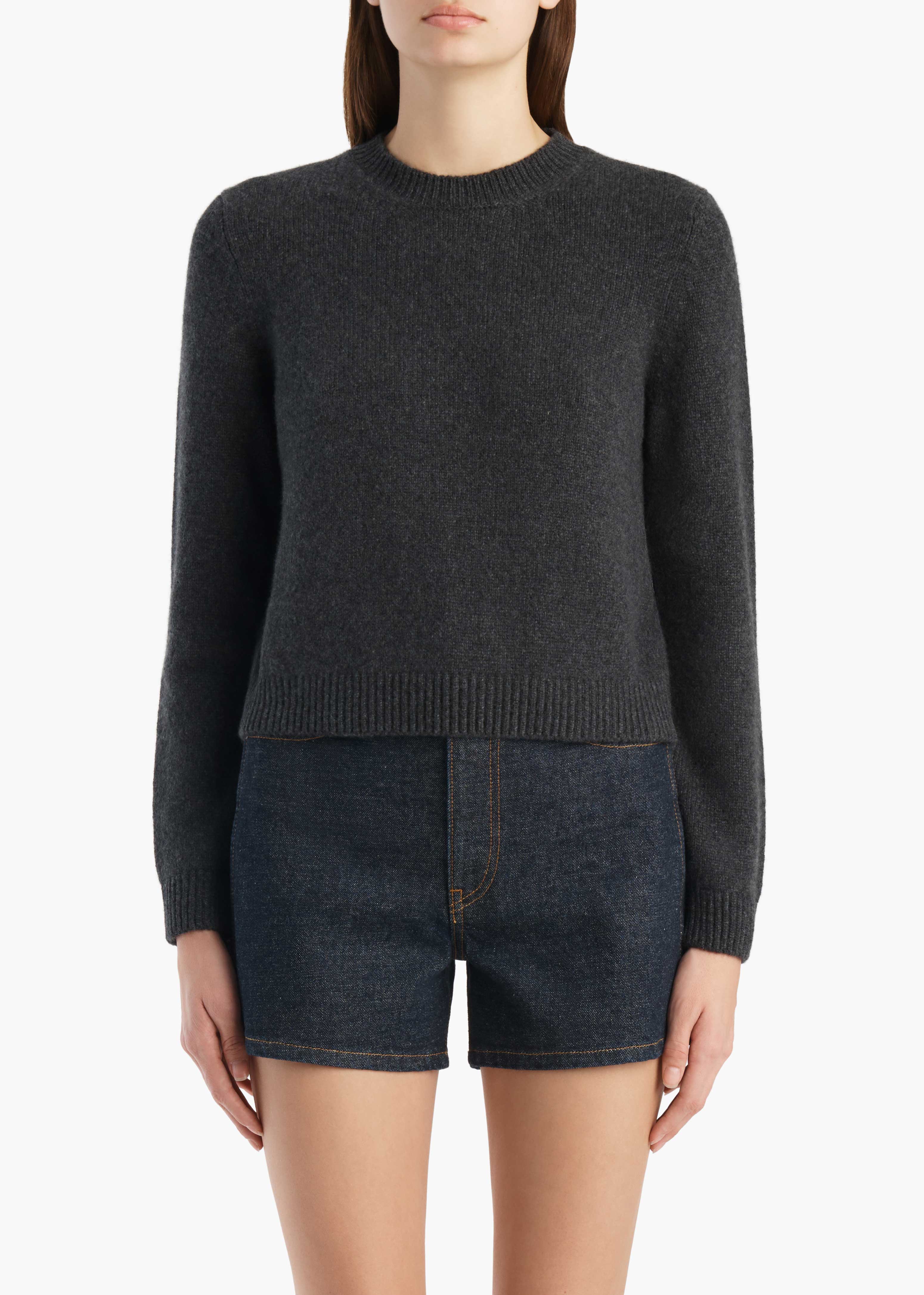 Leta Sweater in Charcoal