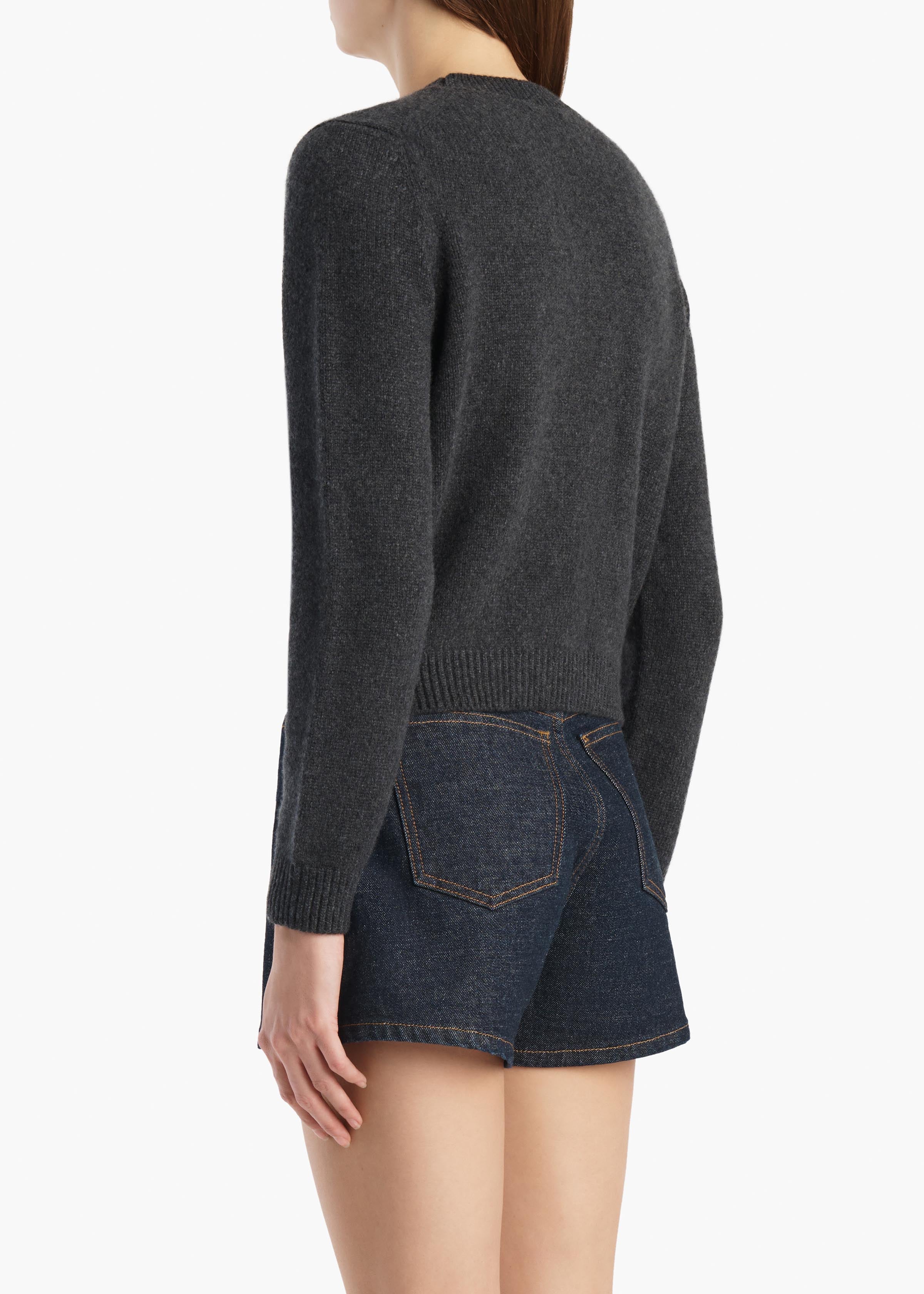 Leta Sweater in Charcoal – KHAITE