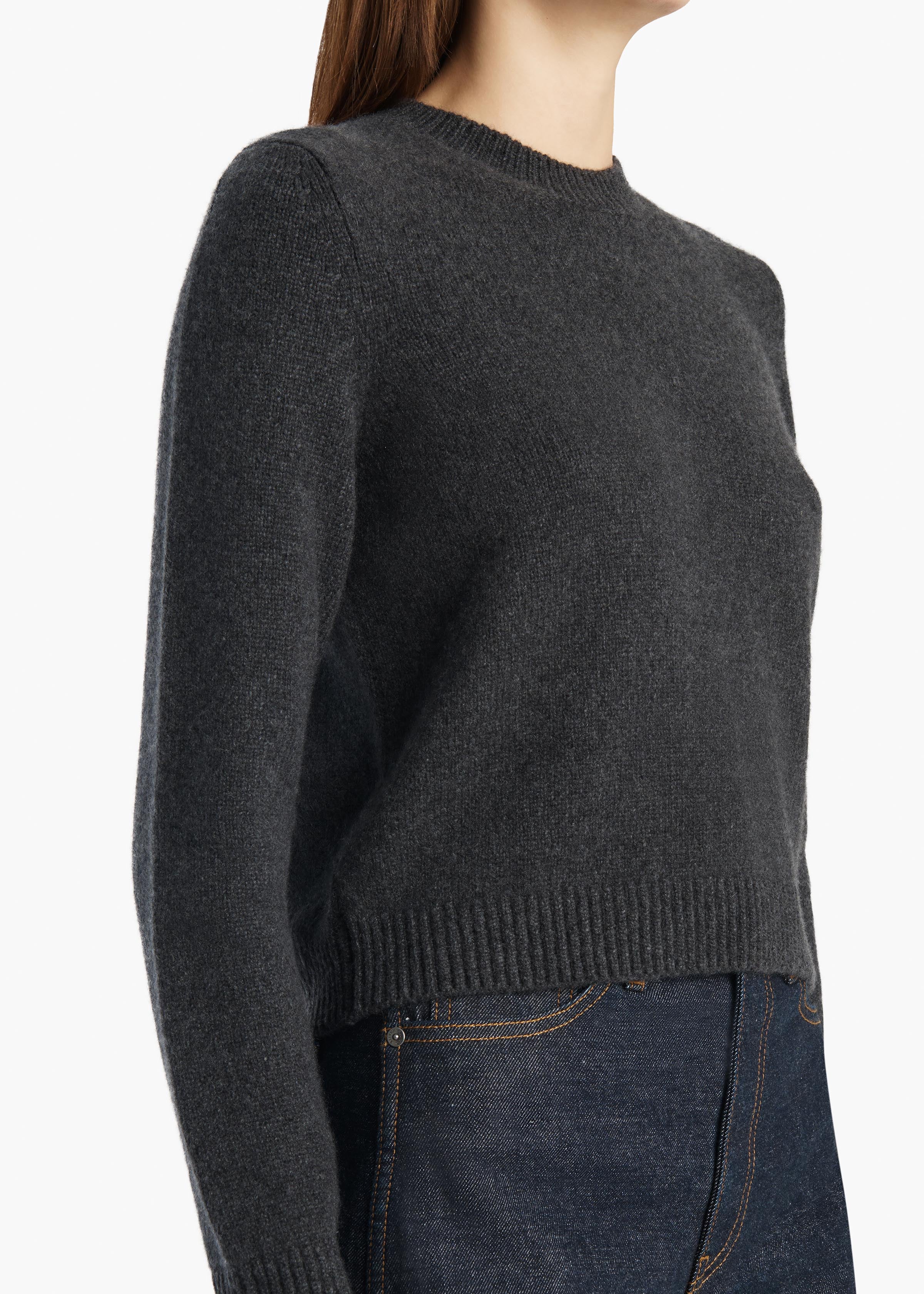 Leta Sweater in Charcoal