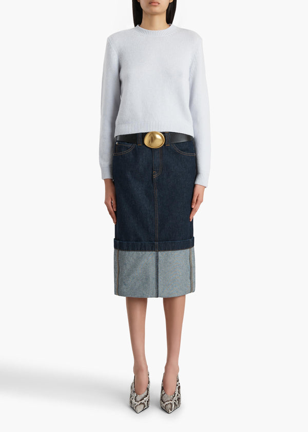 LETA SWEATER ICE BLUE 9734650 344 A STYLED