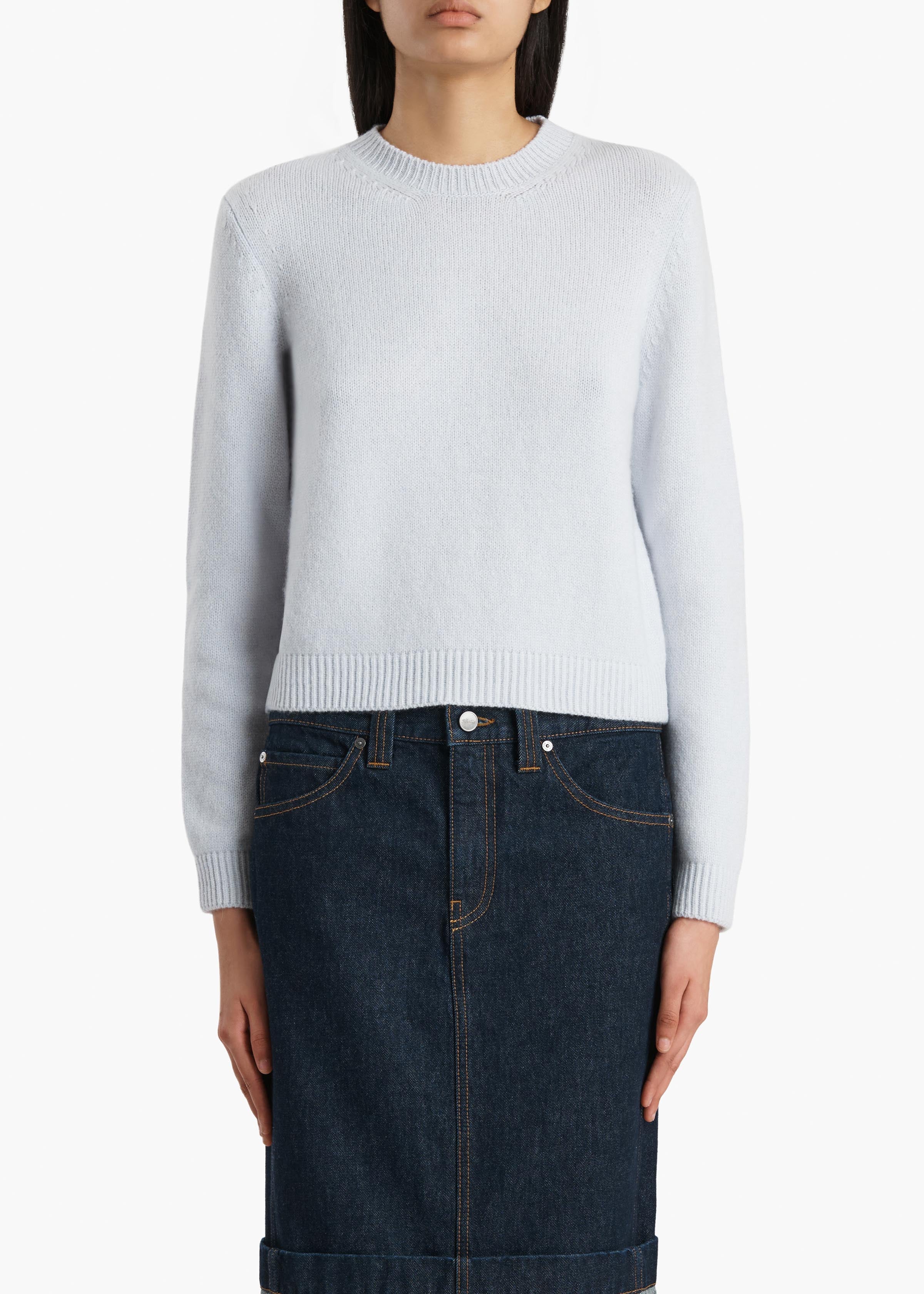 Leta Sweater in Ice Blue