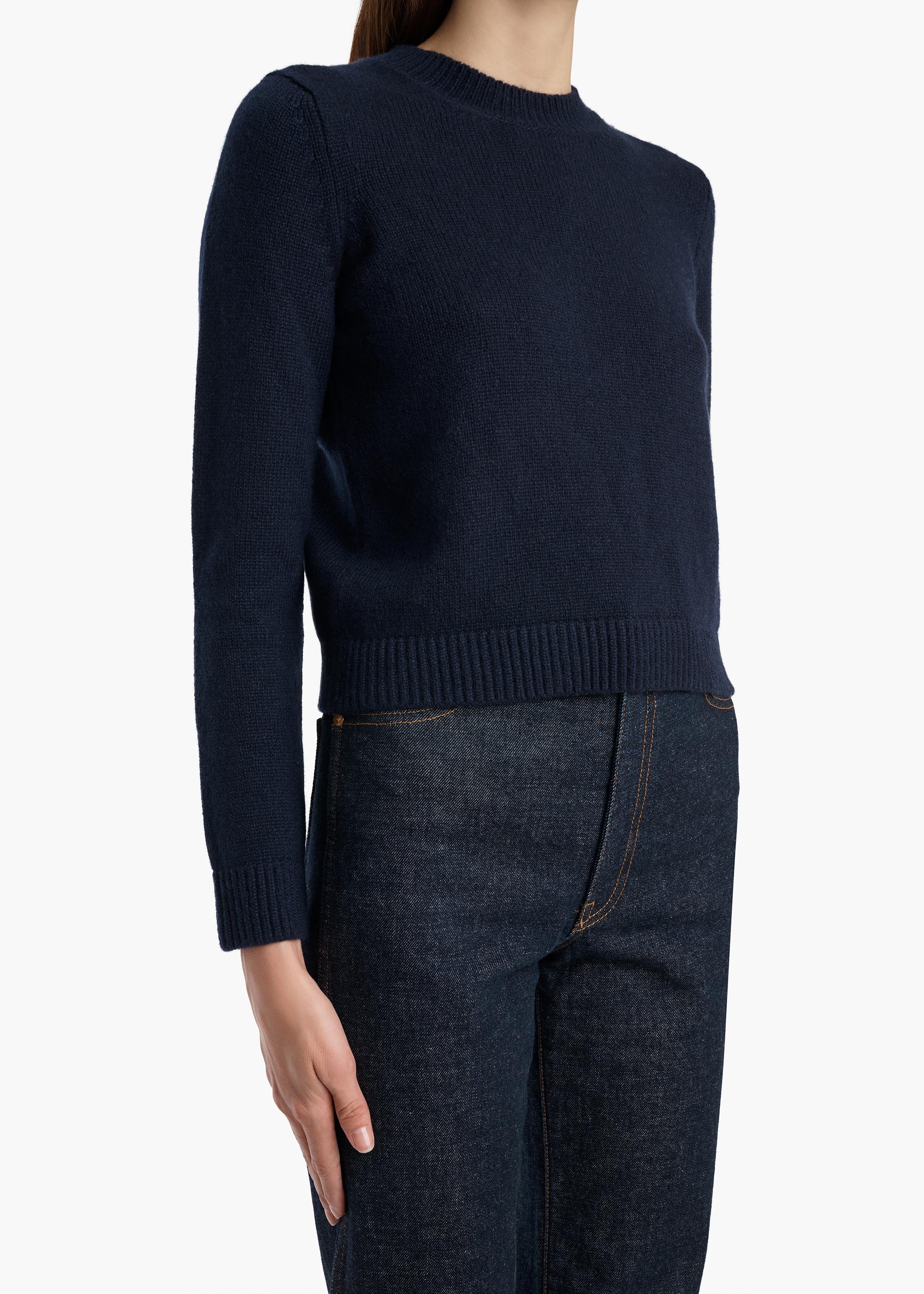 KHAITE  - Leta Sweater in Midnight