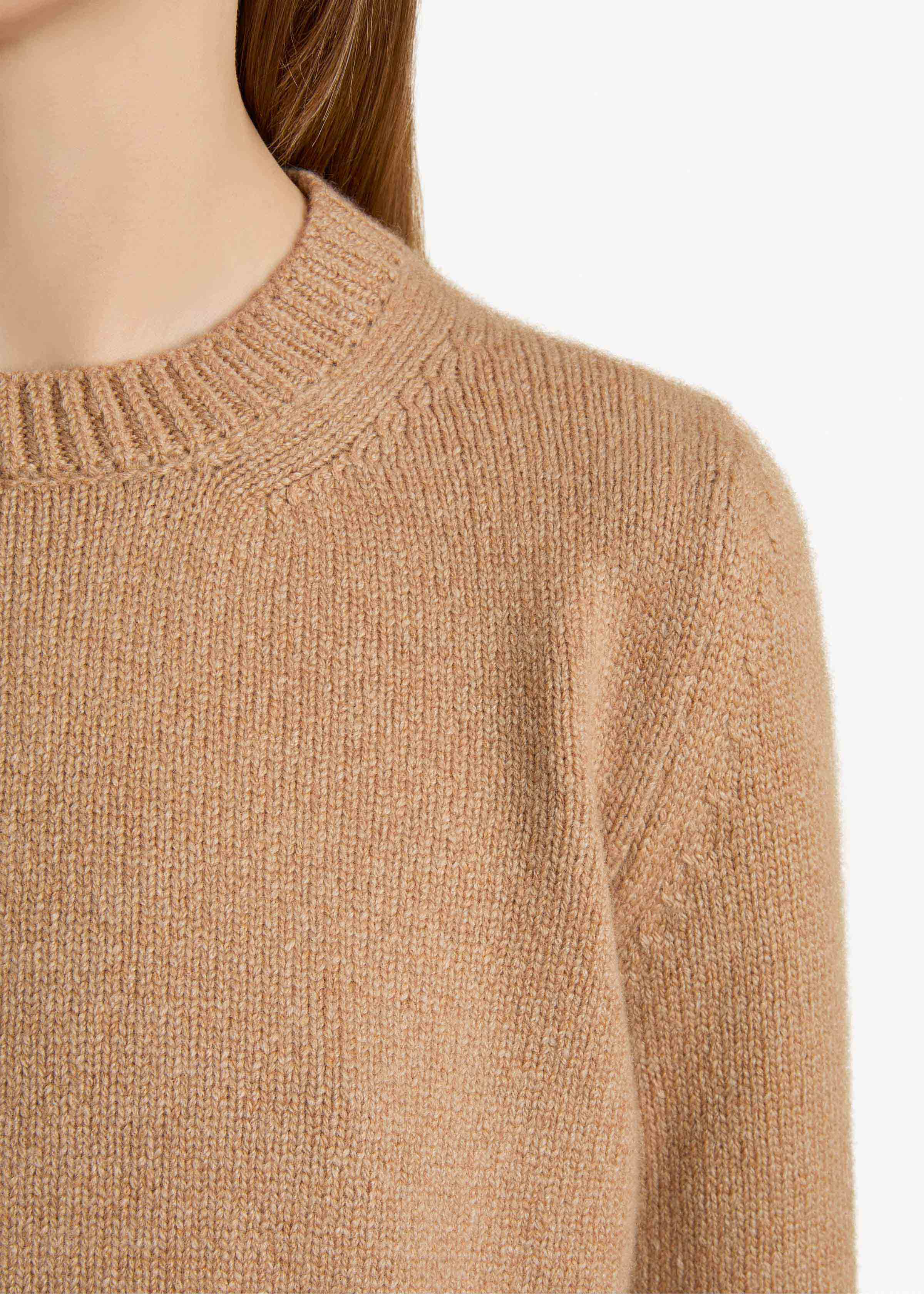 Leta Sweater in Biscotti DETAILED VIEW 2