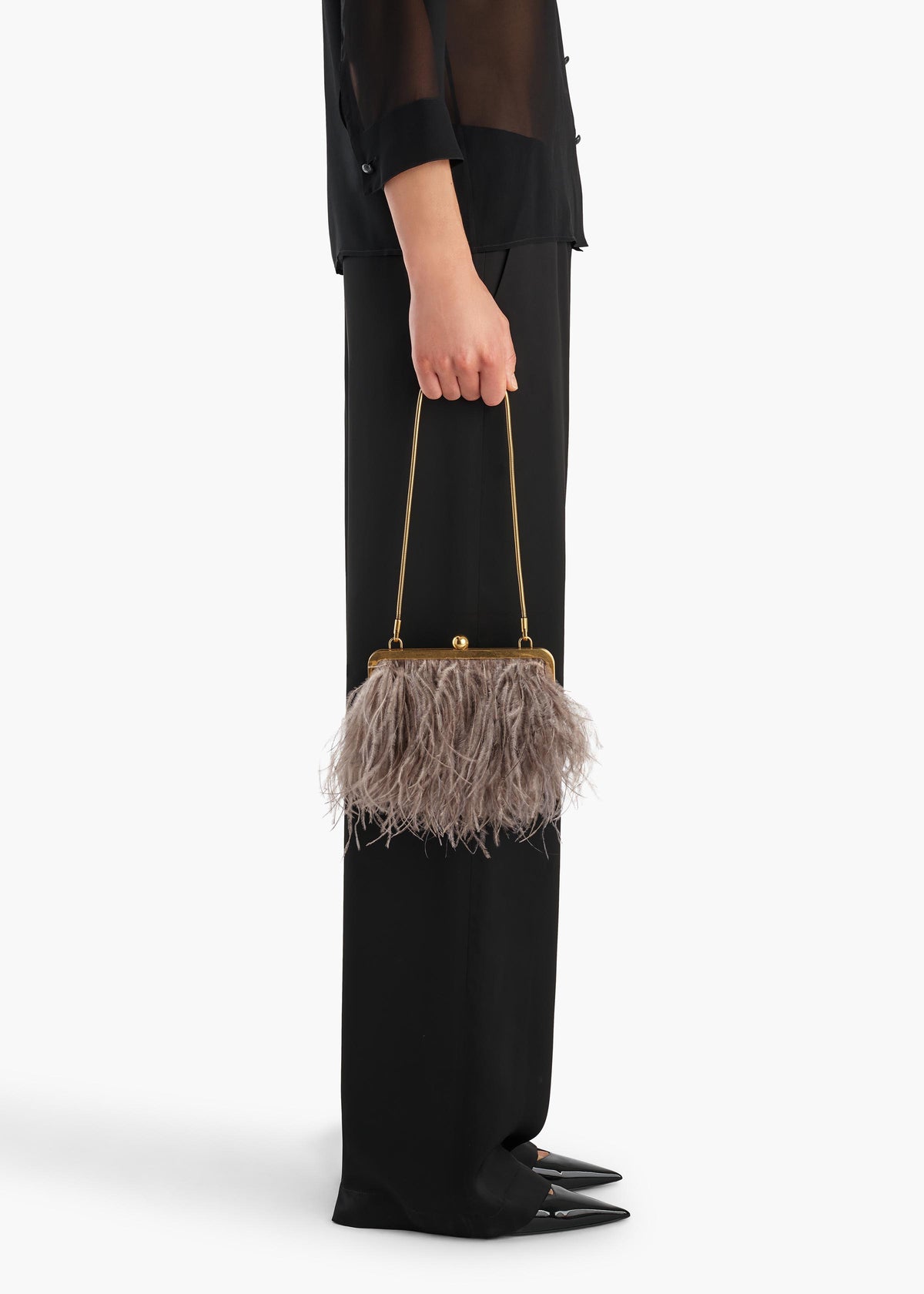 LILITH CHAIN EVENING BAG DARK HAZE H3030 4254 798 E