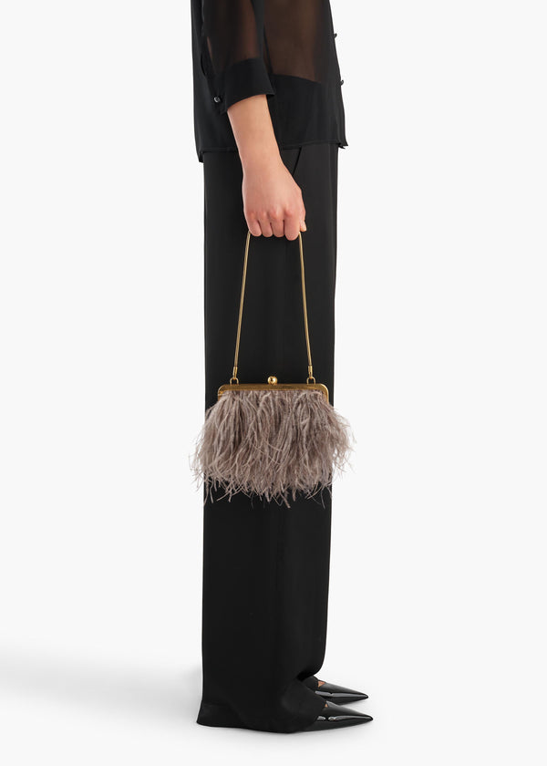 LILITH CHAIN EVENING BAG DARK HAZE H3030 4254 798 E