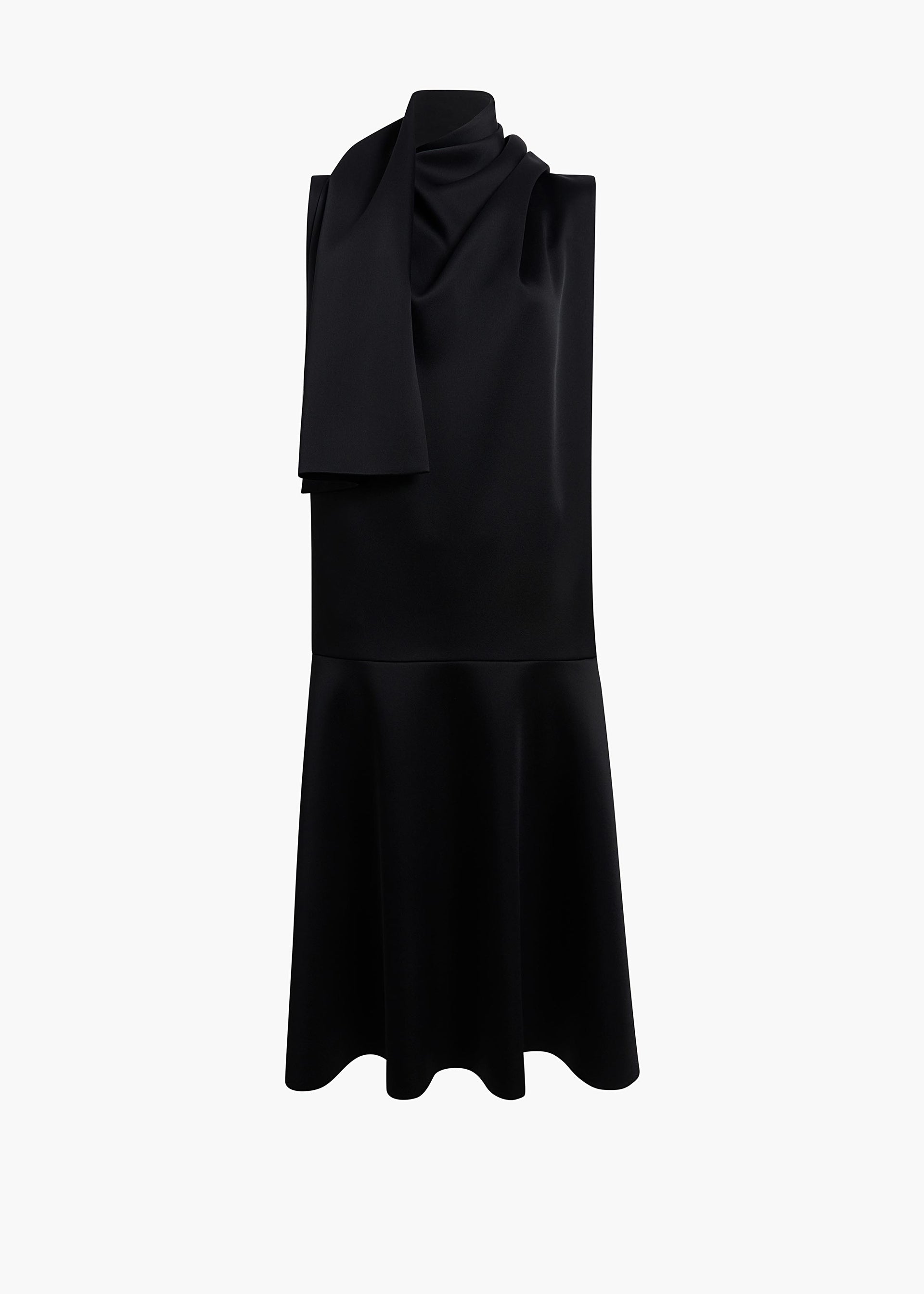 Khaite Loell Draped Dress