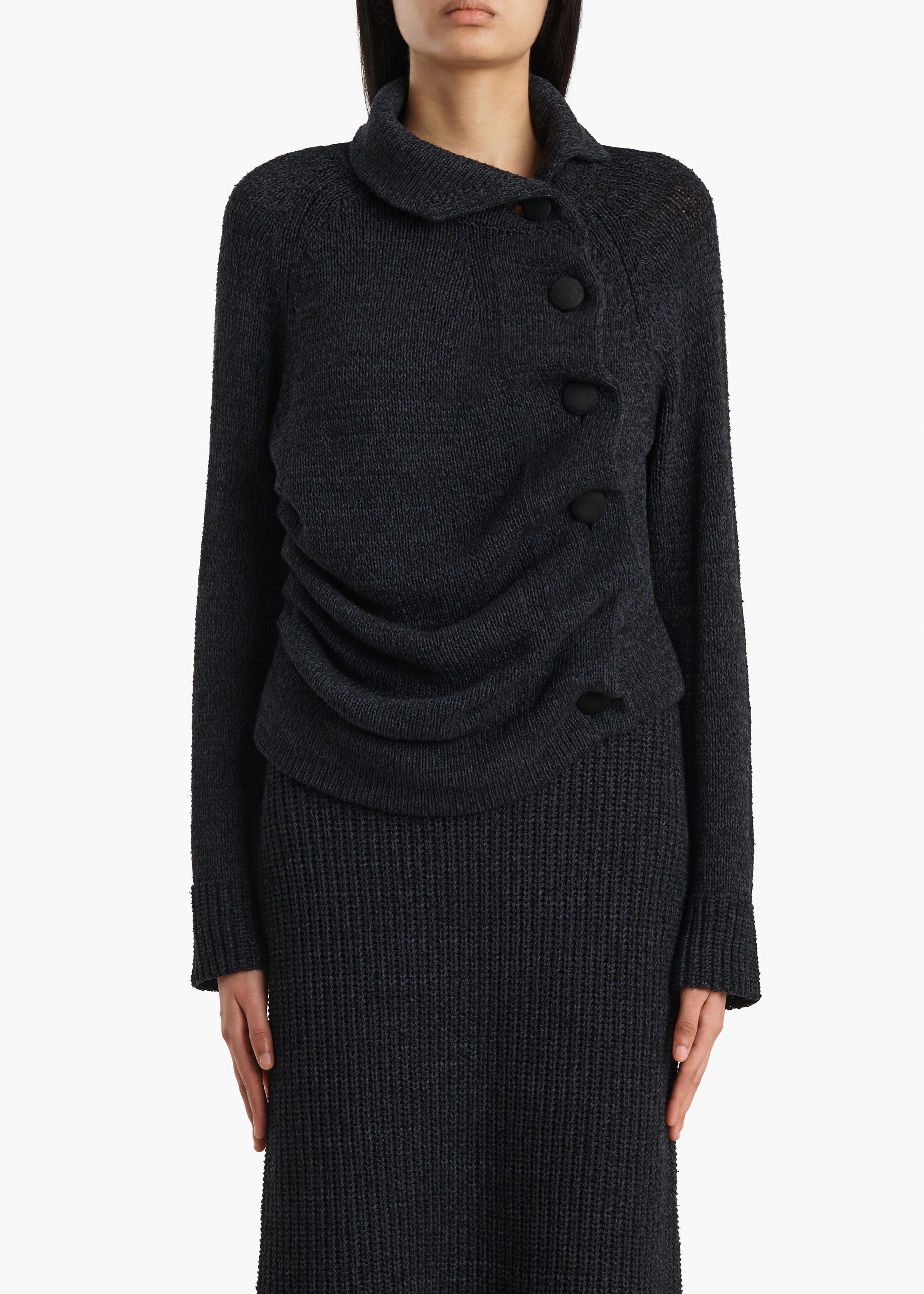 Lorrai Cardigan in Black