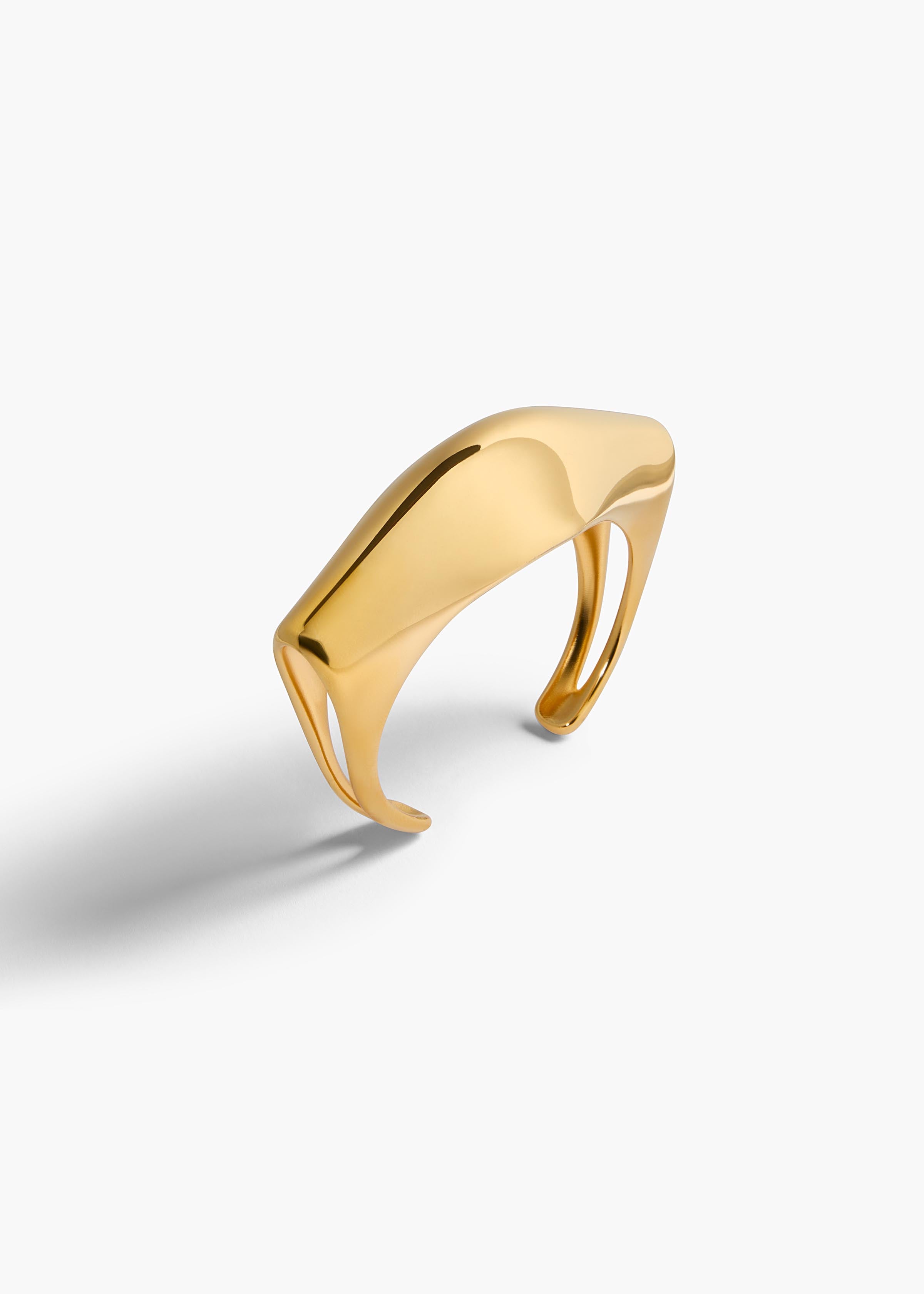 Lotus Cuff in Gold