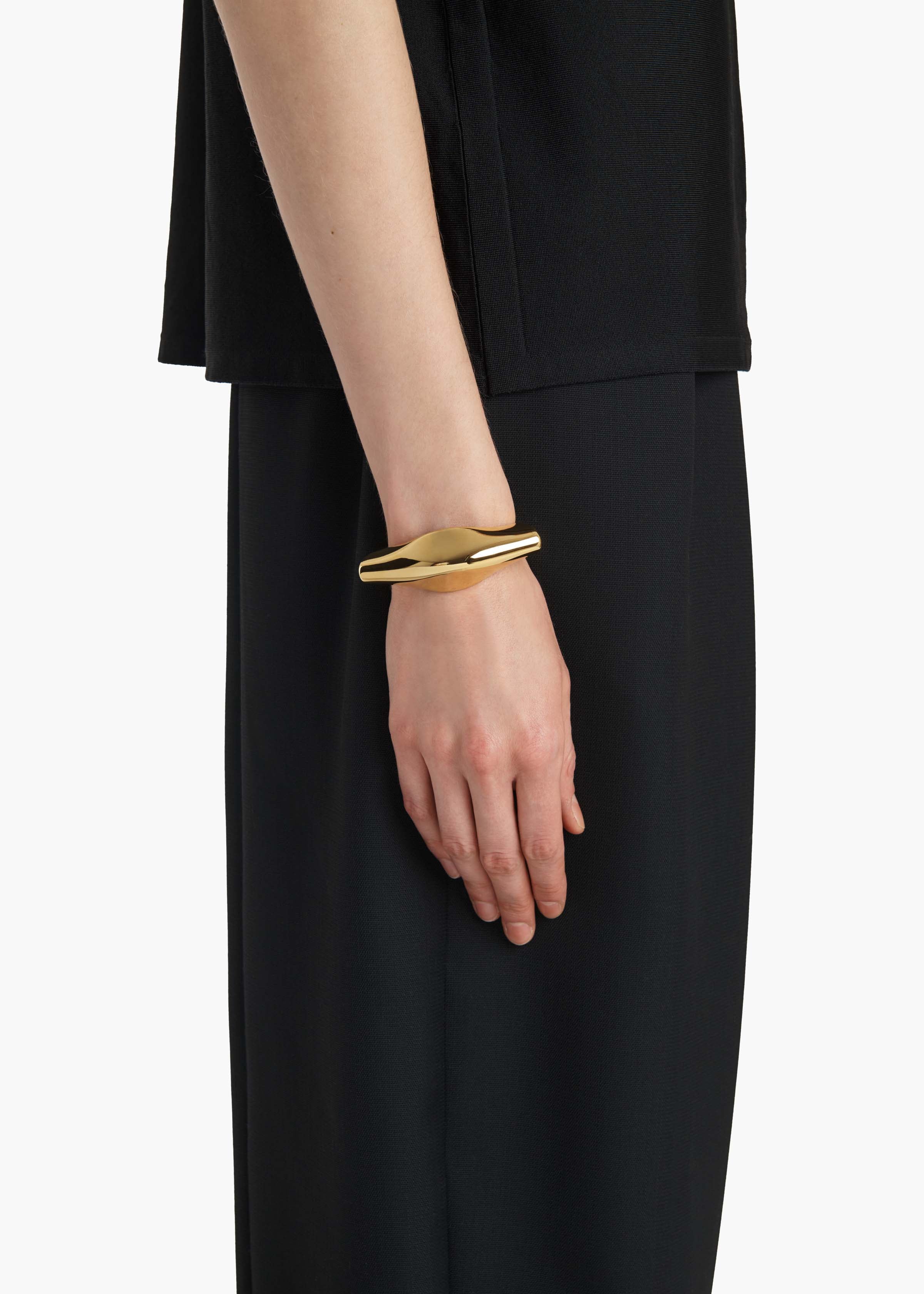 Lotus Cuff in Gold