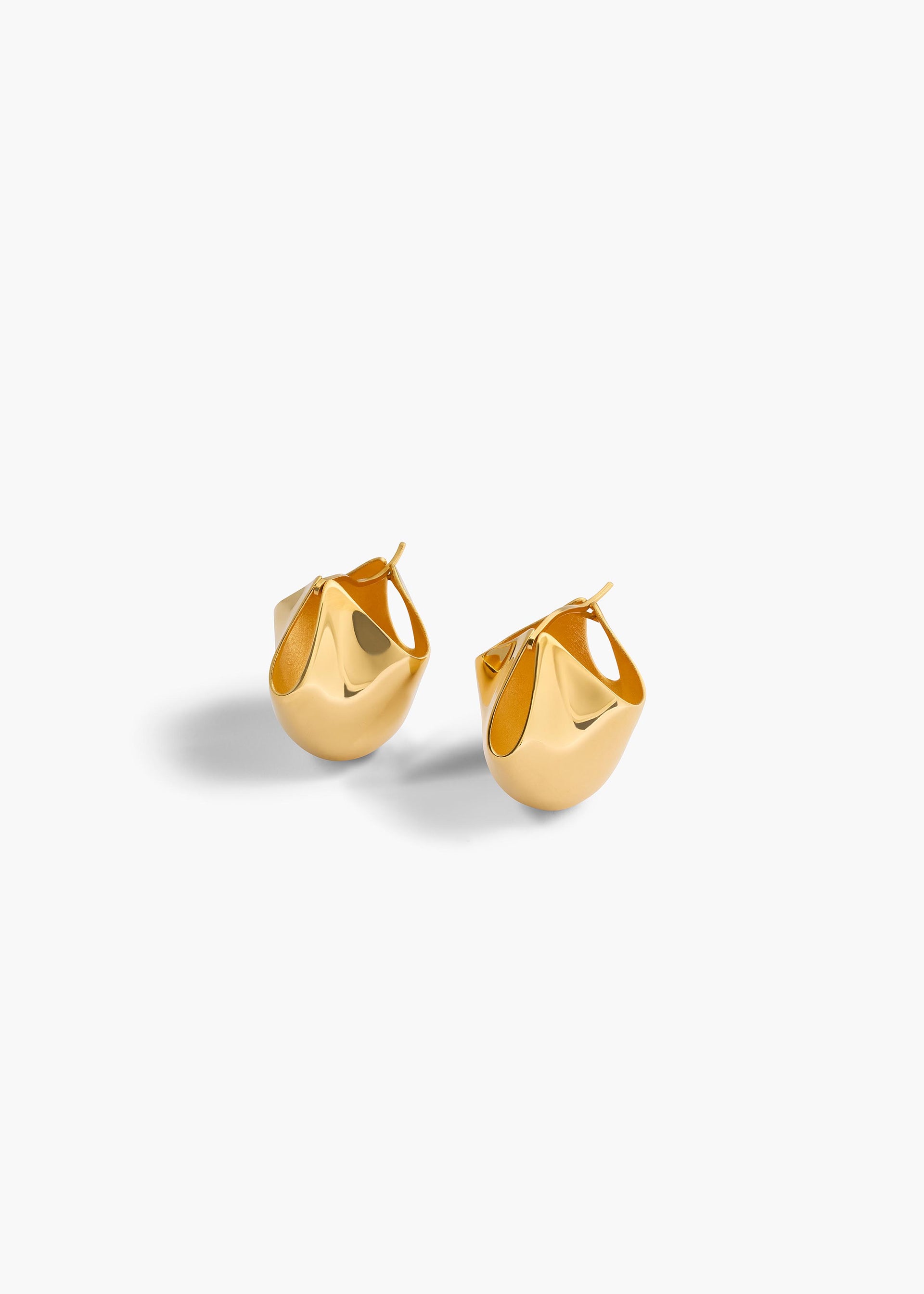 Medium Lotus Earrings