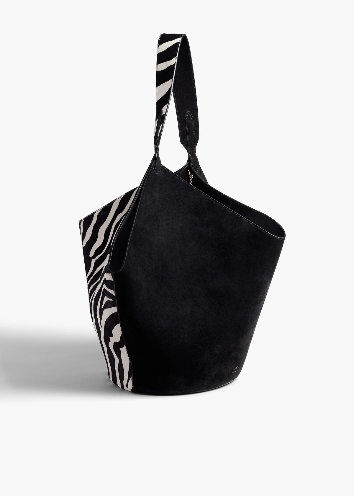 LOTUS MEDIUM TOTE BLACK WHITE H2037 1002 294 B