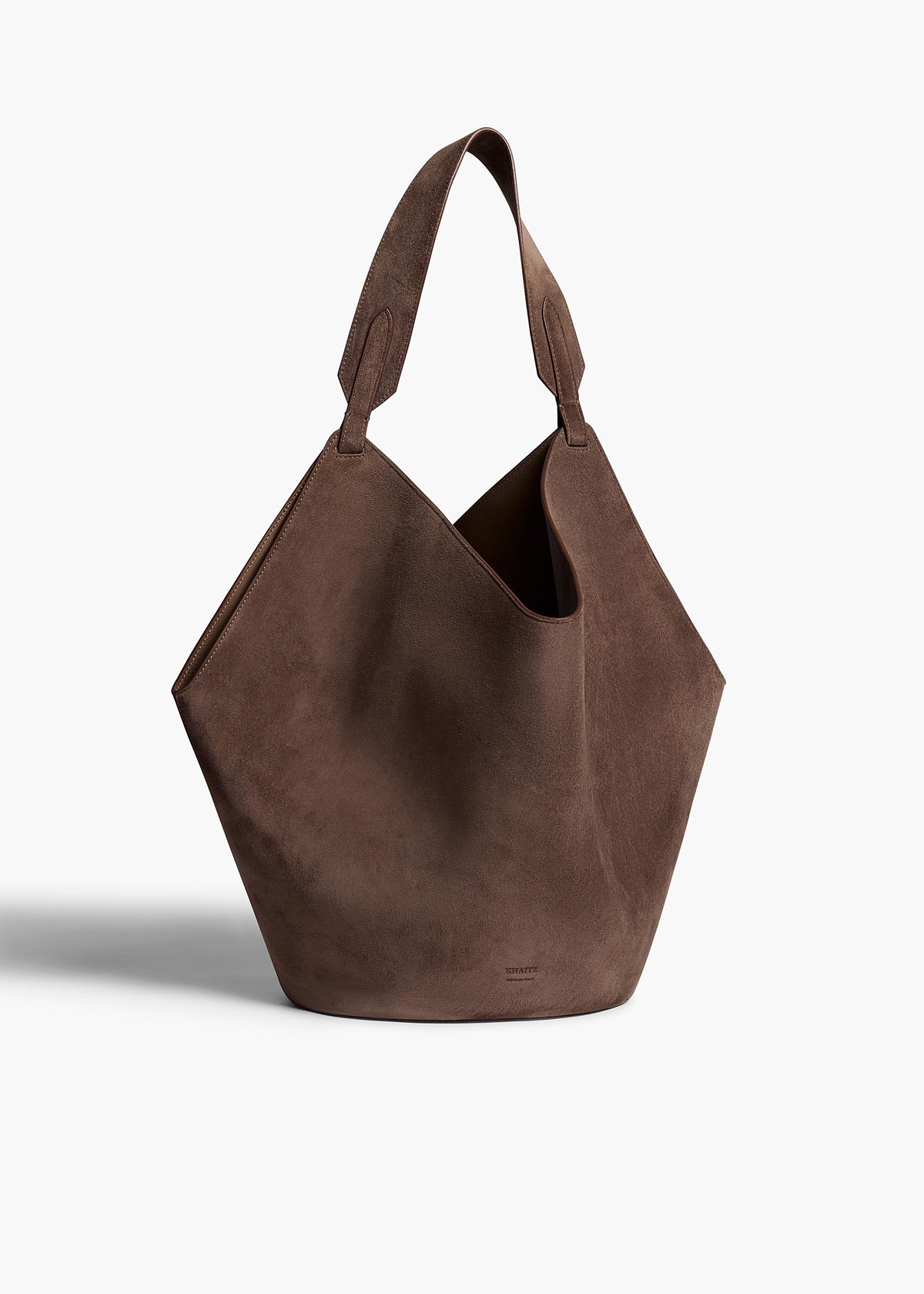 KHAITE  - Medium Lotus Tote in Cedar Suede