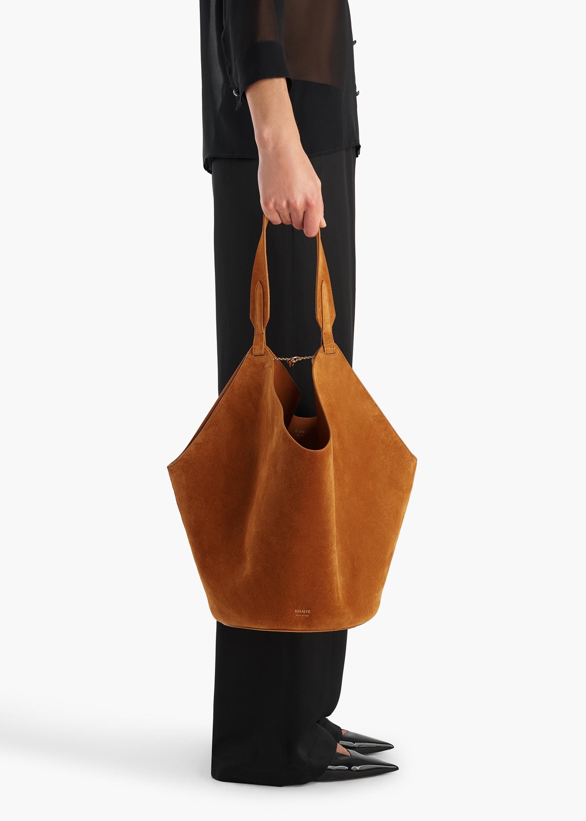 LOTUS MEDIUM TOTE TAN H2037 726 944 E
