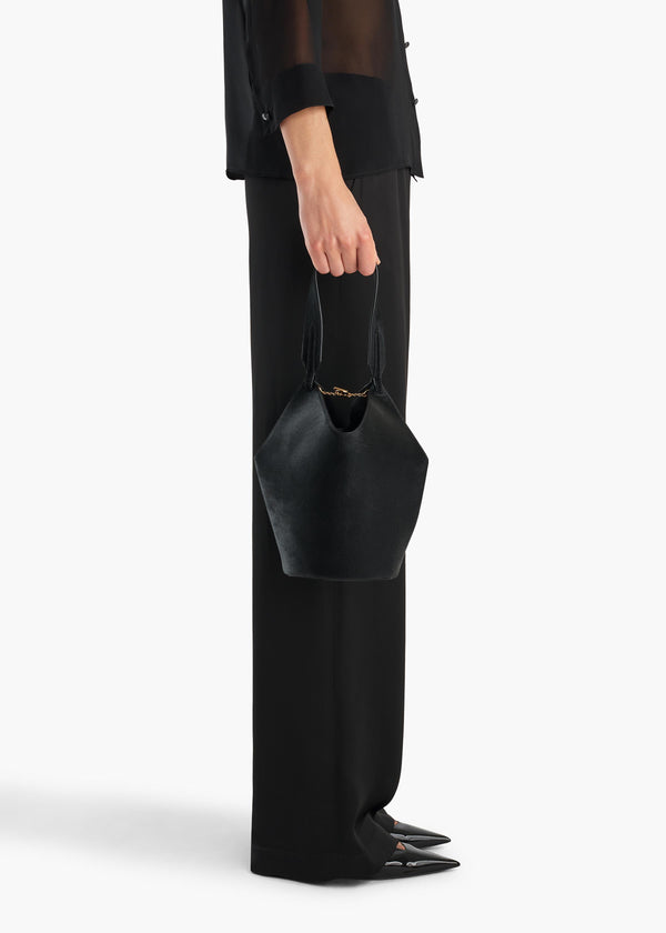 LOTUS MINI TOTE BLACK H2056 760 200 E