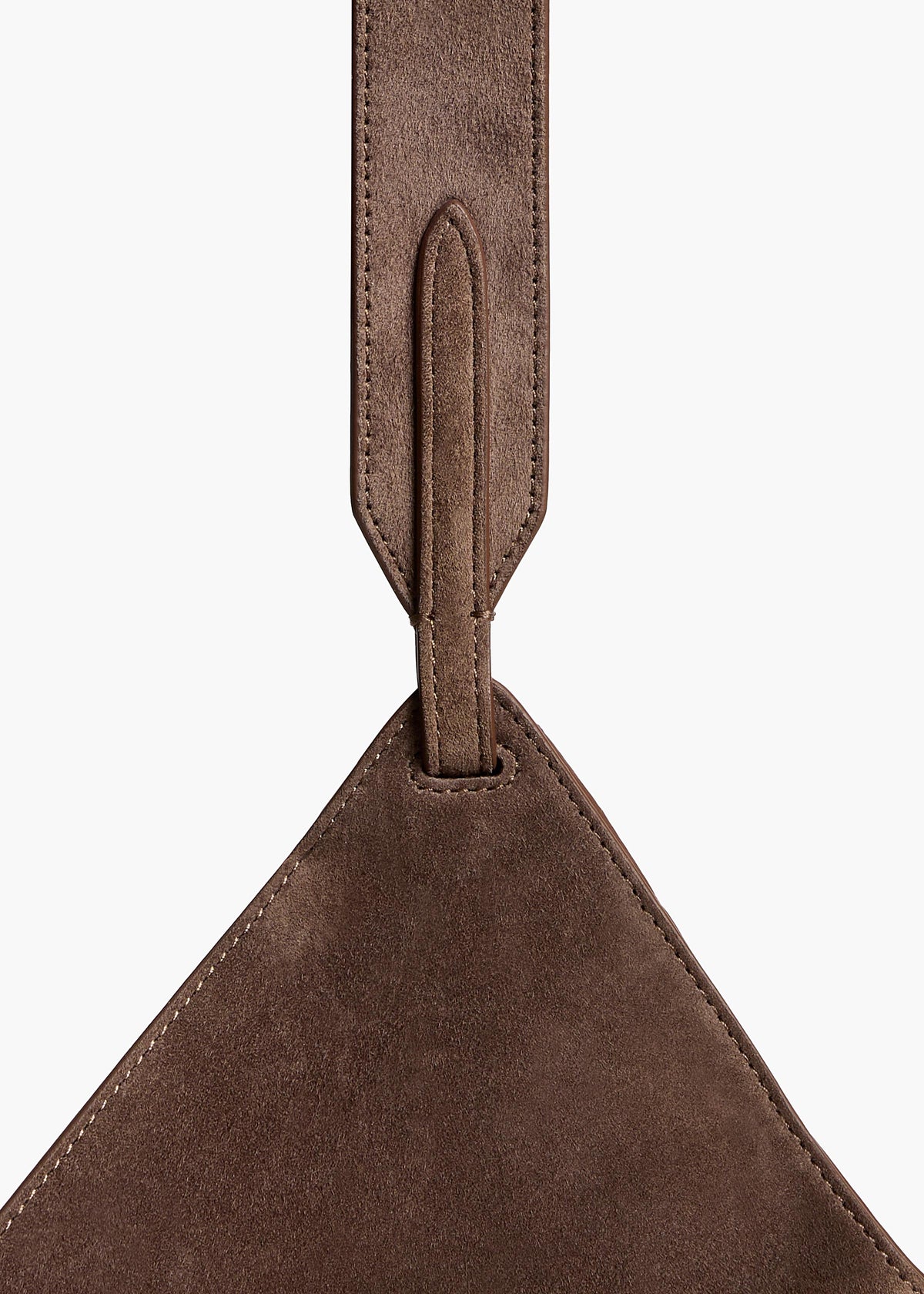 KHAITE  - Mini Lotus Tote in Cedar Suede