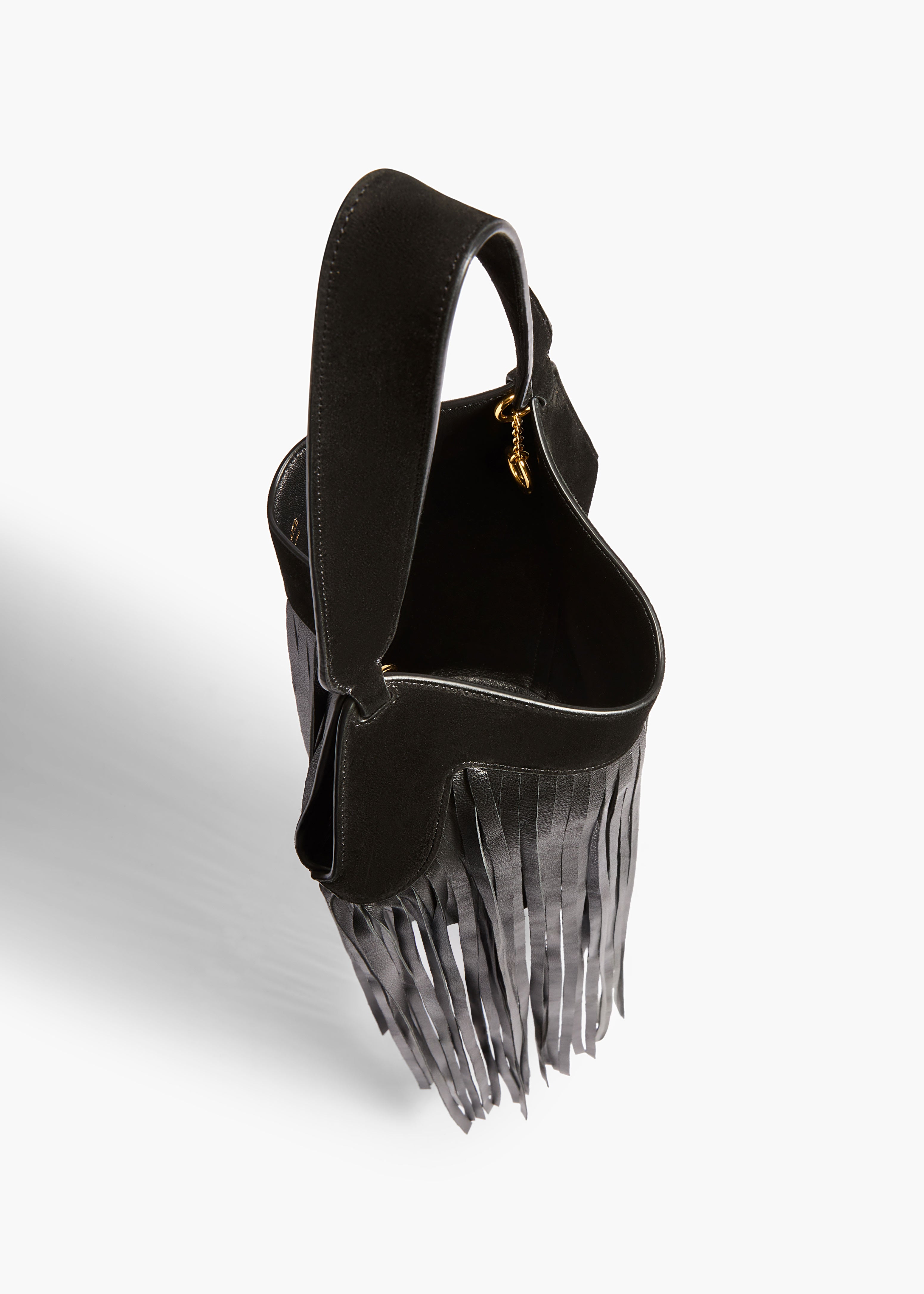 LOTUS NANO FRINGE TOTE BLACK H2064 1054 200 C