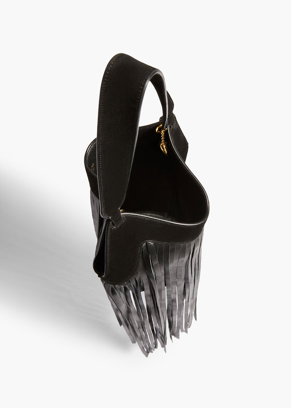 LOTUS NANO FRINGE TOTE BLACK H2064 1054 200 C