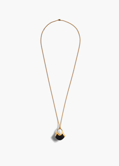 LOTUS SMALL PENDANT GOLD BLACK 10139 887 200 A