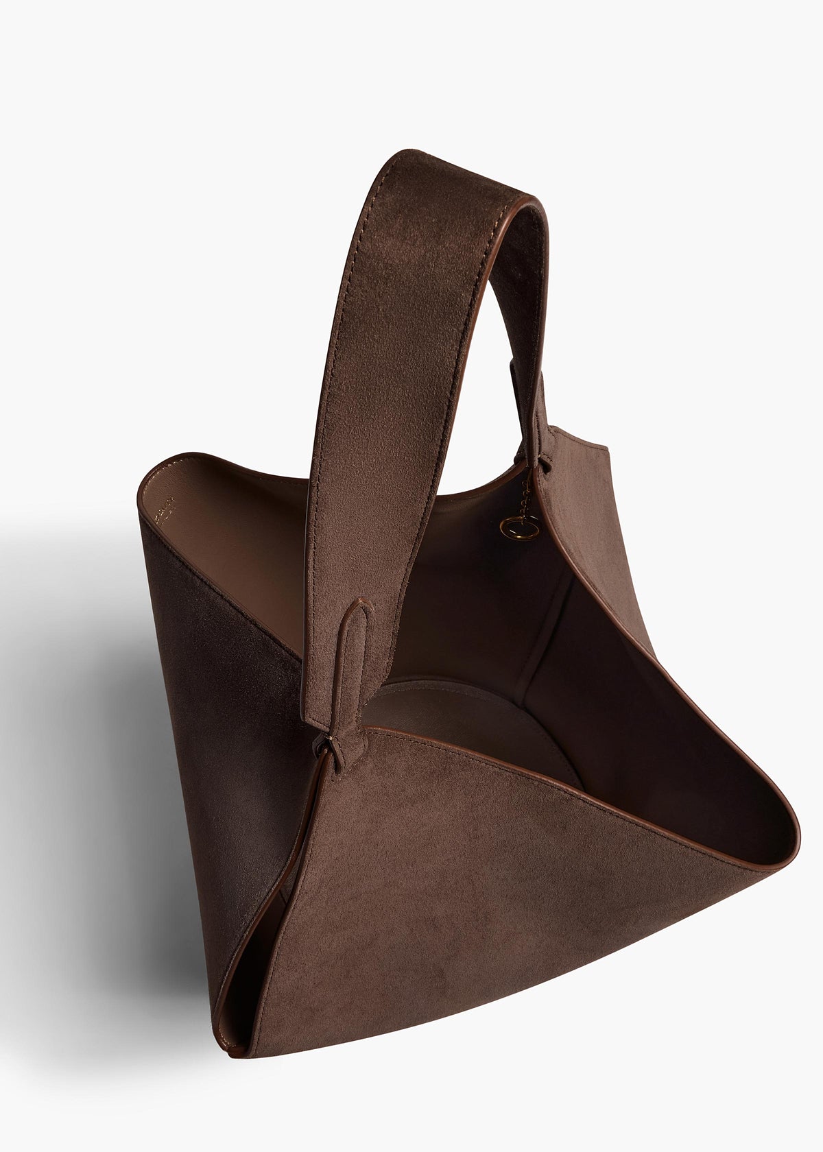 KHAITE  - Small Lotus Tote in Cedar Suede