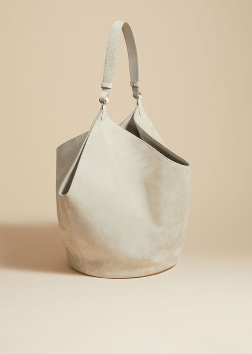 Grey on sale suede tote