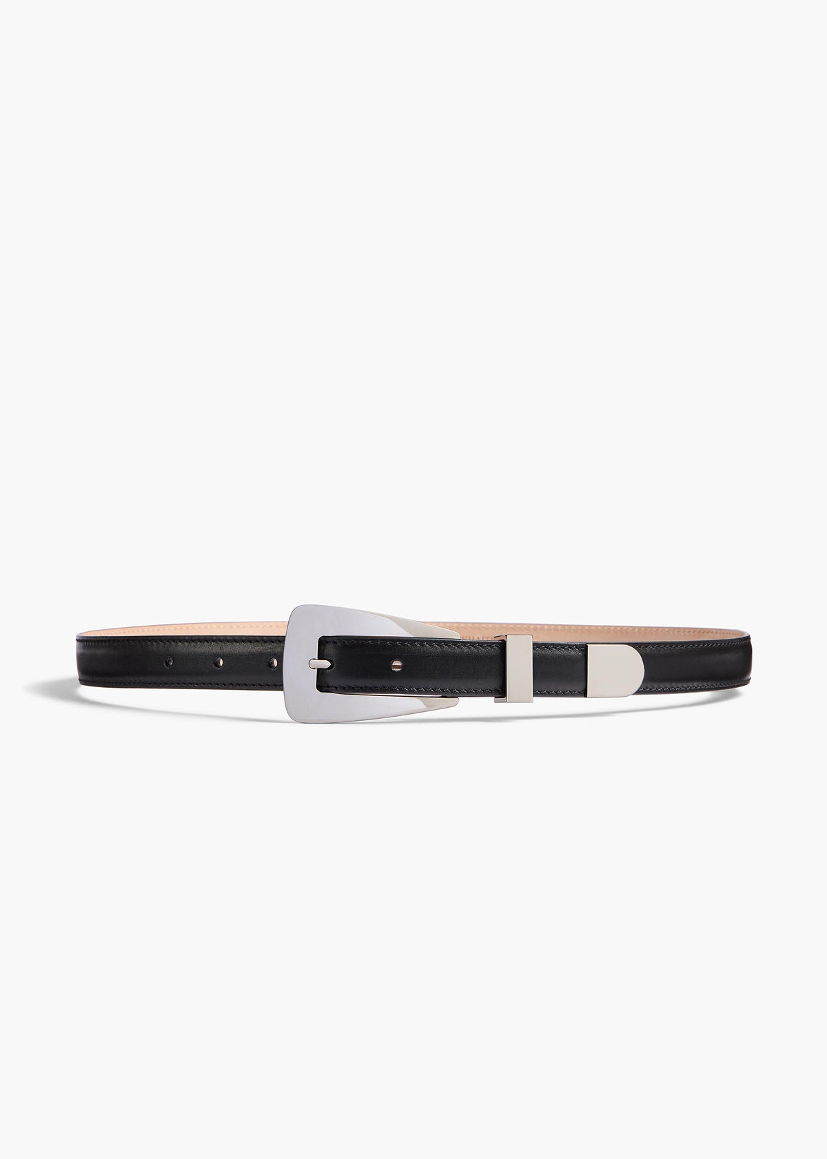 Small Lucca Belt Leather Silver