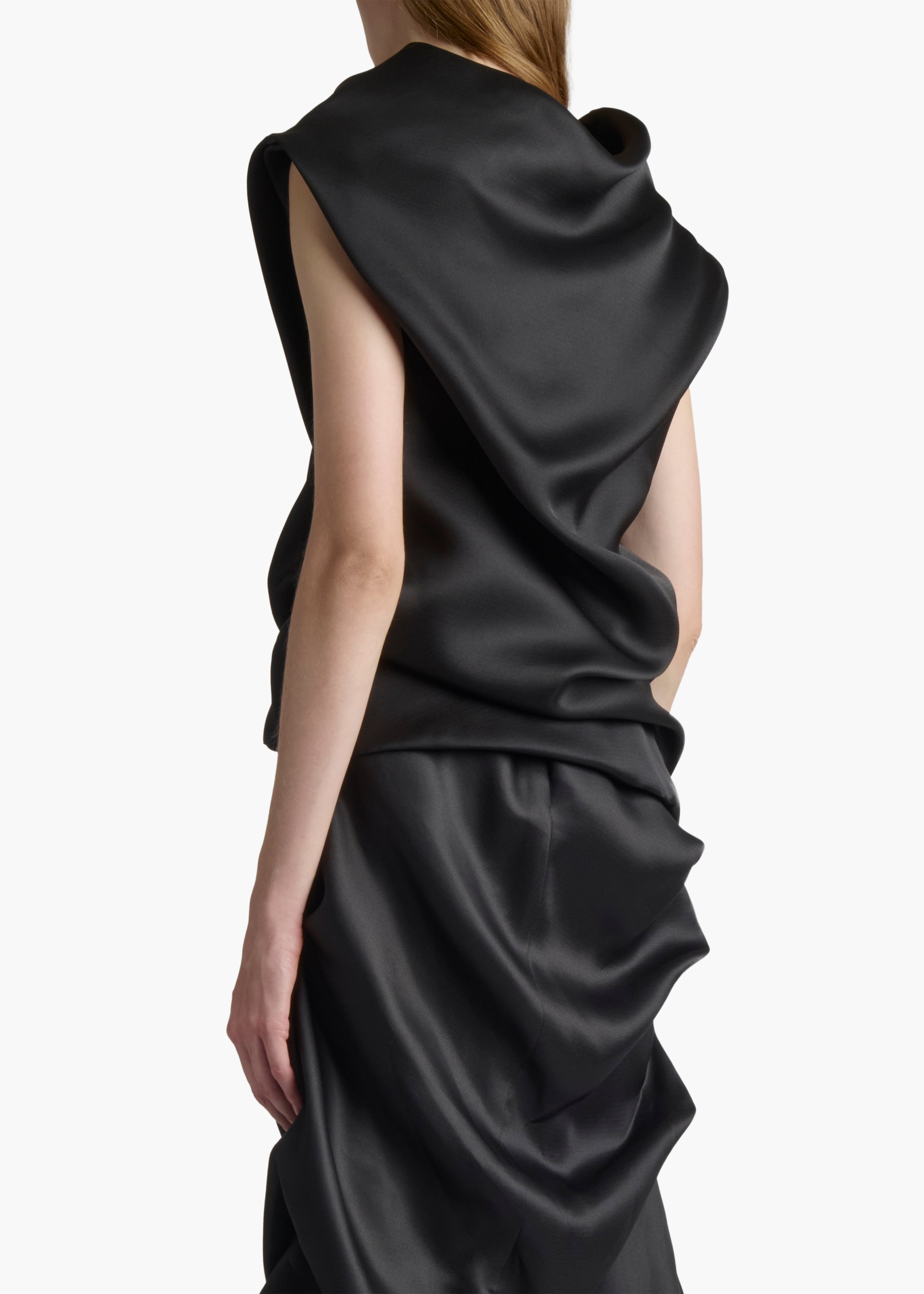 KHAITE LLC - Luola Top in Black