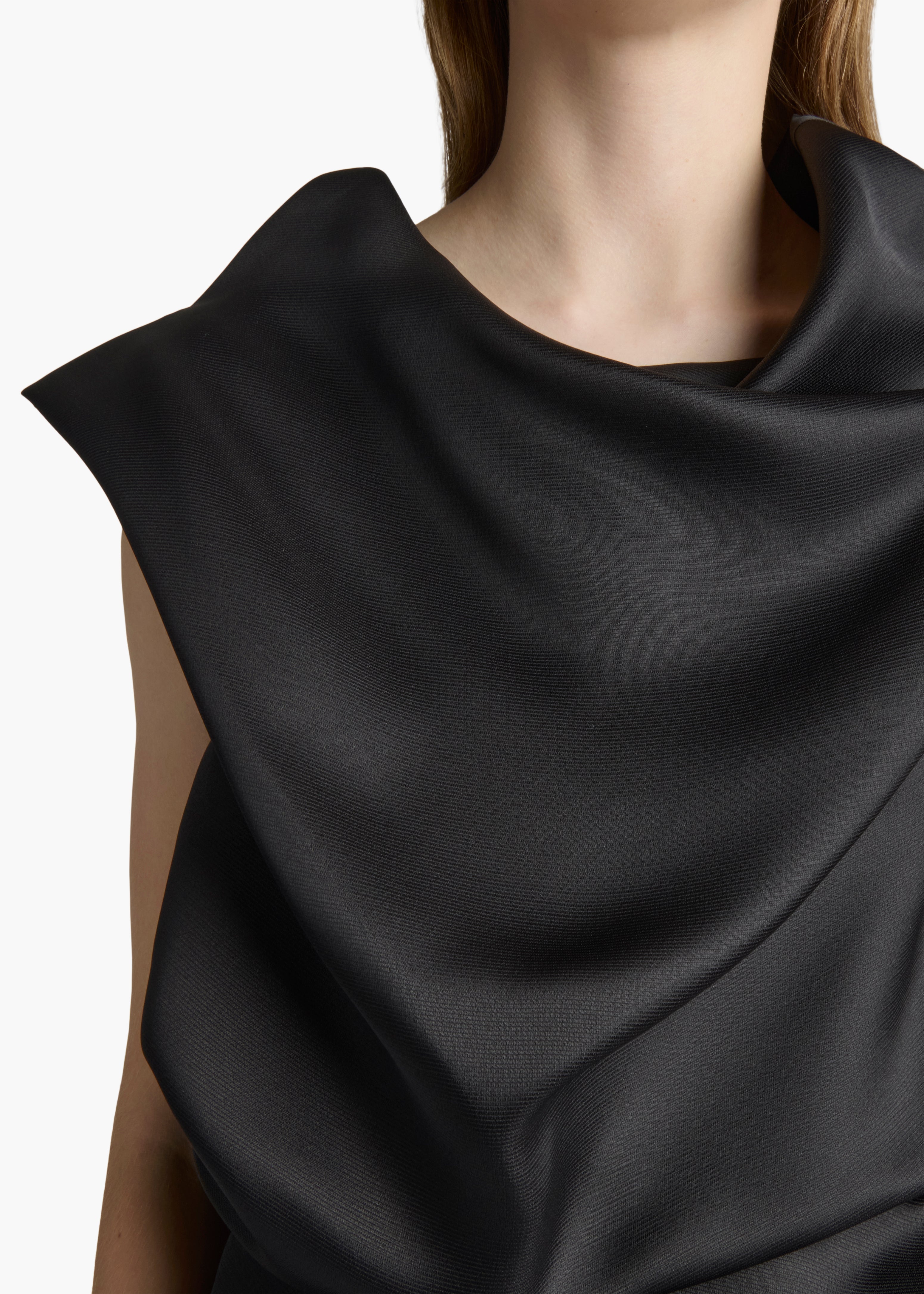 KHAITE LLC - Luola Top in Black